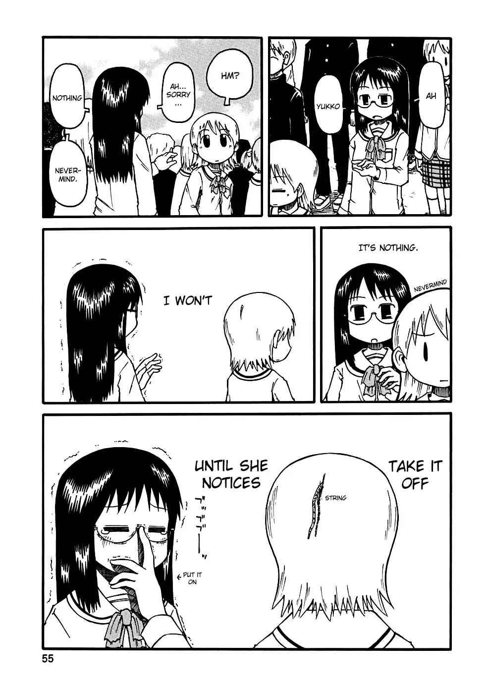 Nichijou Chapter 6 page 5 - Chapter 6