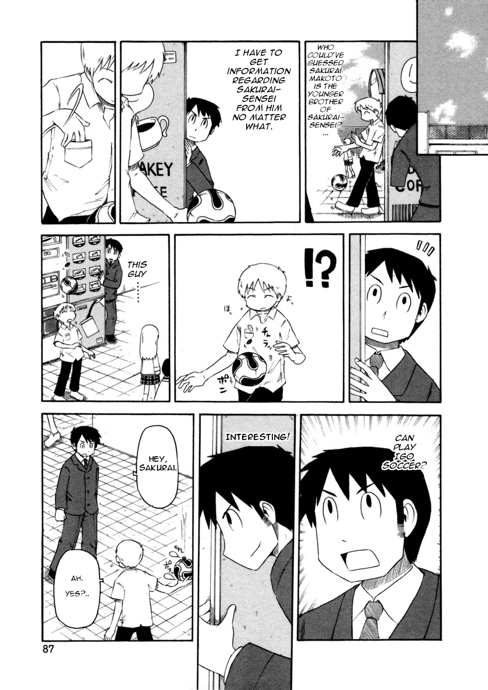 Nichijou Chapter 65 page 1 - Chapter 65