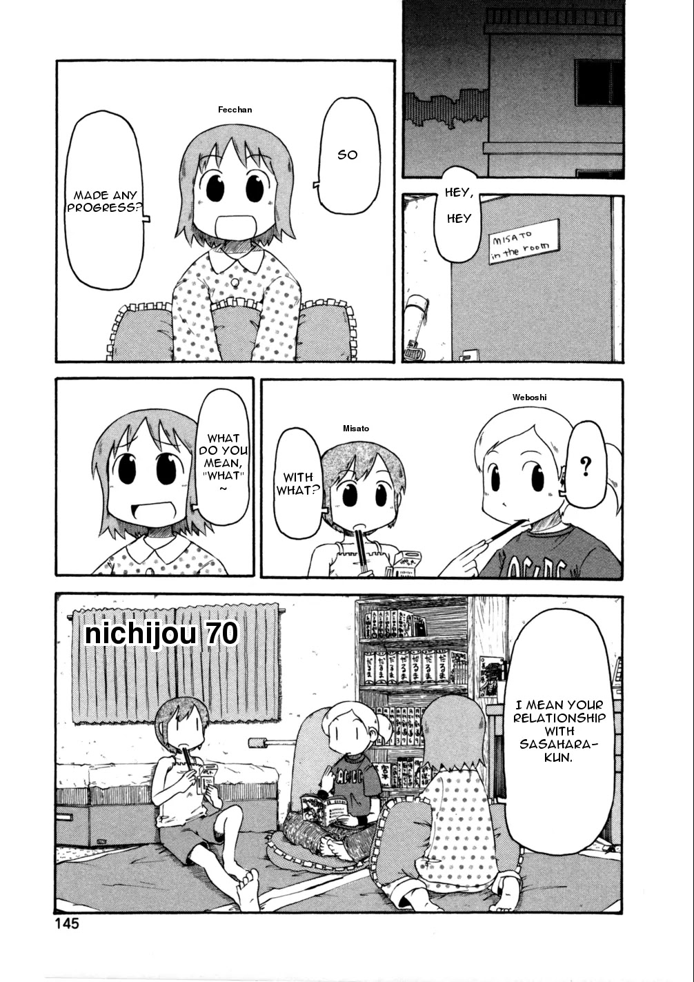 Nichijou Chapter 70 page 1 - Chapter 70