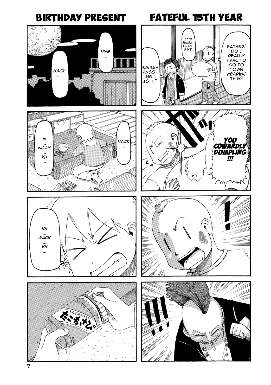 Nichijou Chapter 73.5 page 3 - Chapter 73.5