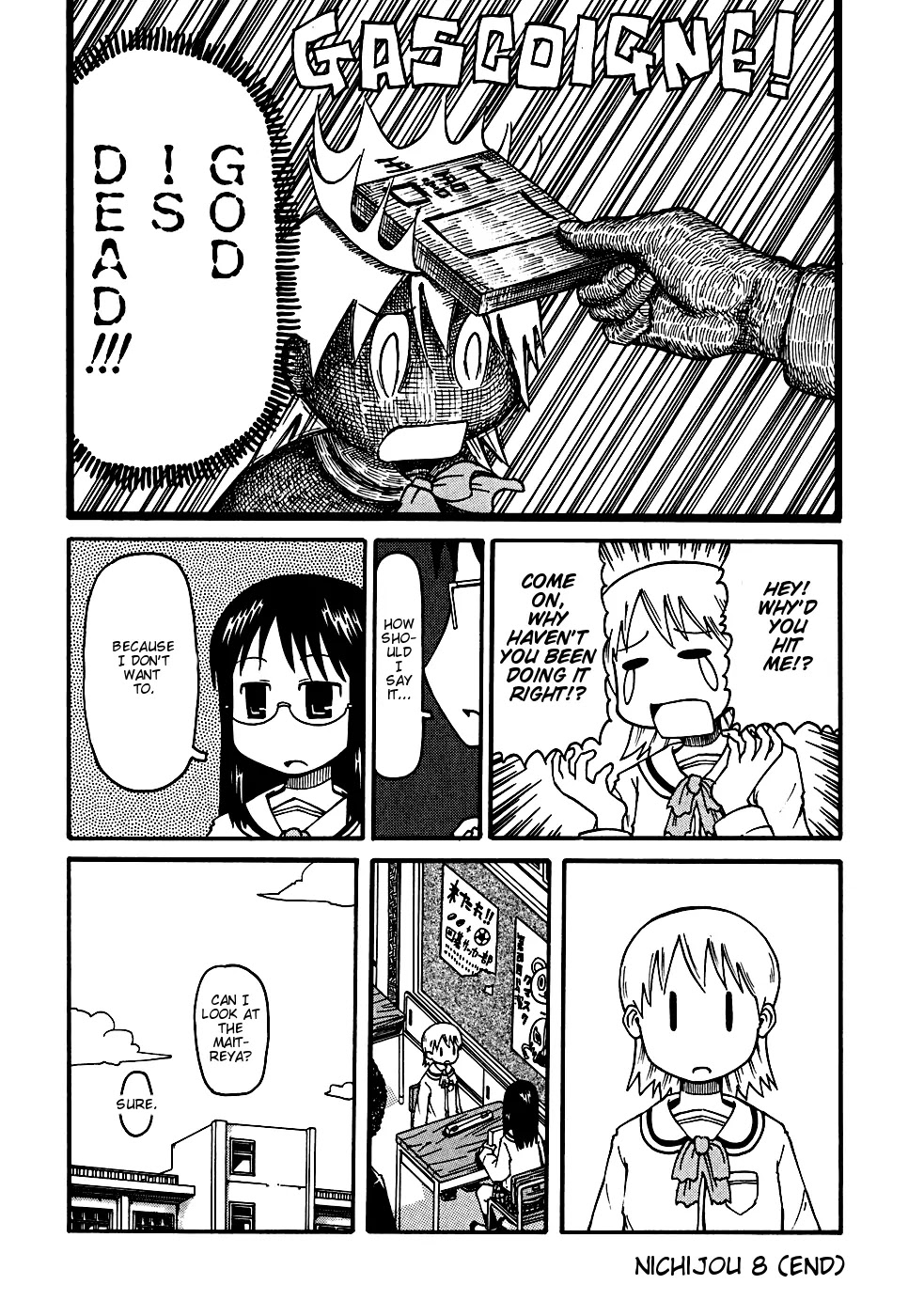 Nichijou Chapter 8 page 8 - Chapter 8
