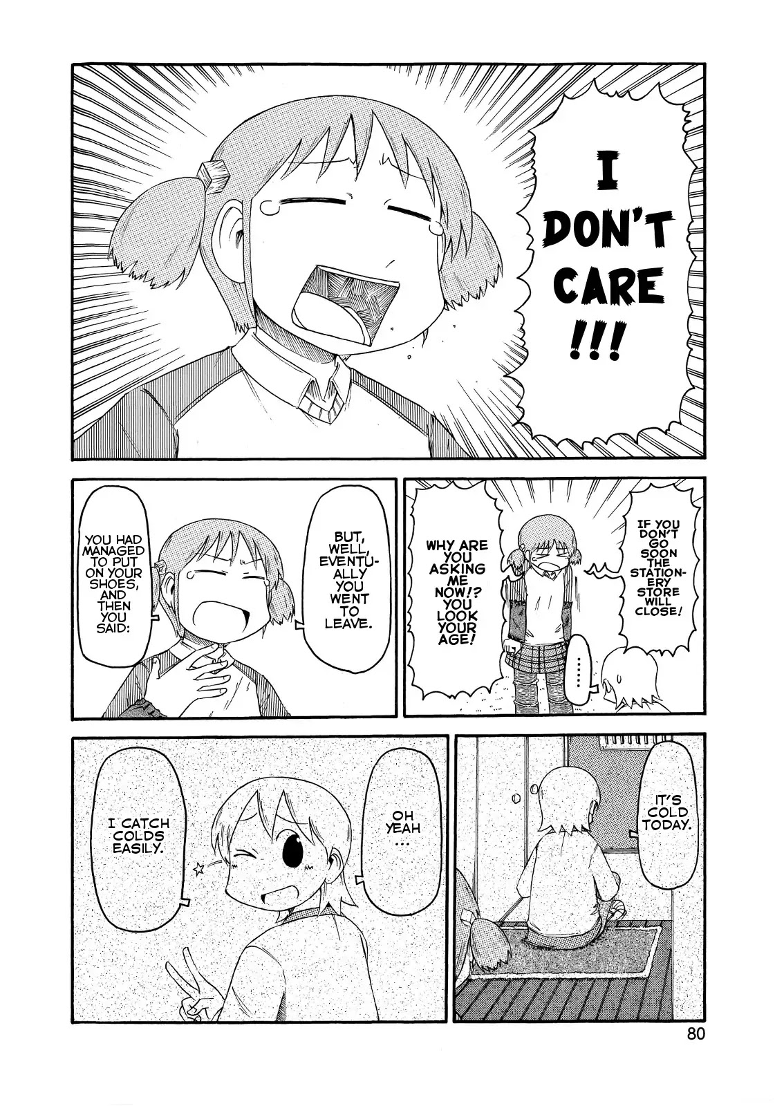 Nichijou Chapter 81 page 4 - Chapter 81
