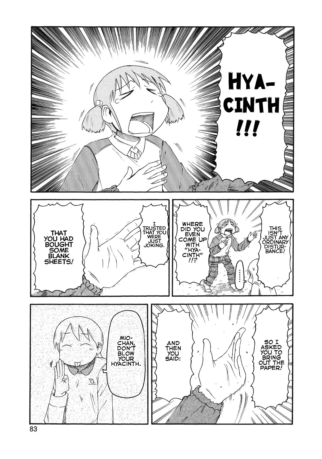 Nichijou Chapter 81 page 7 - Chapter 81