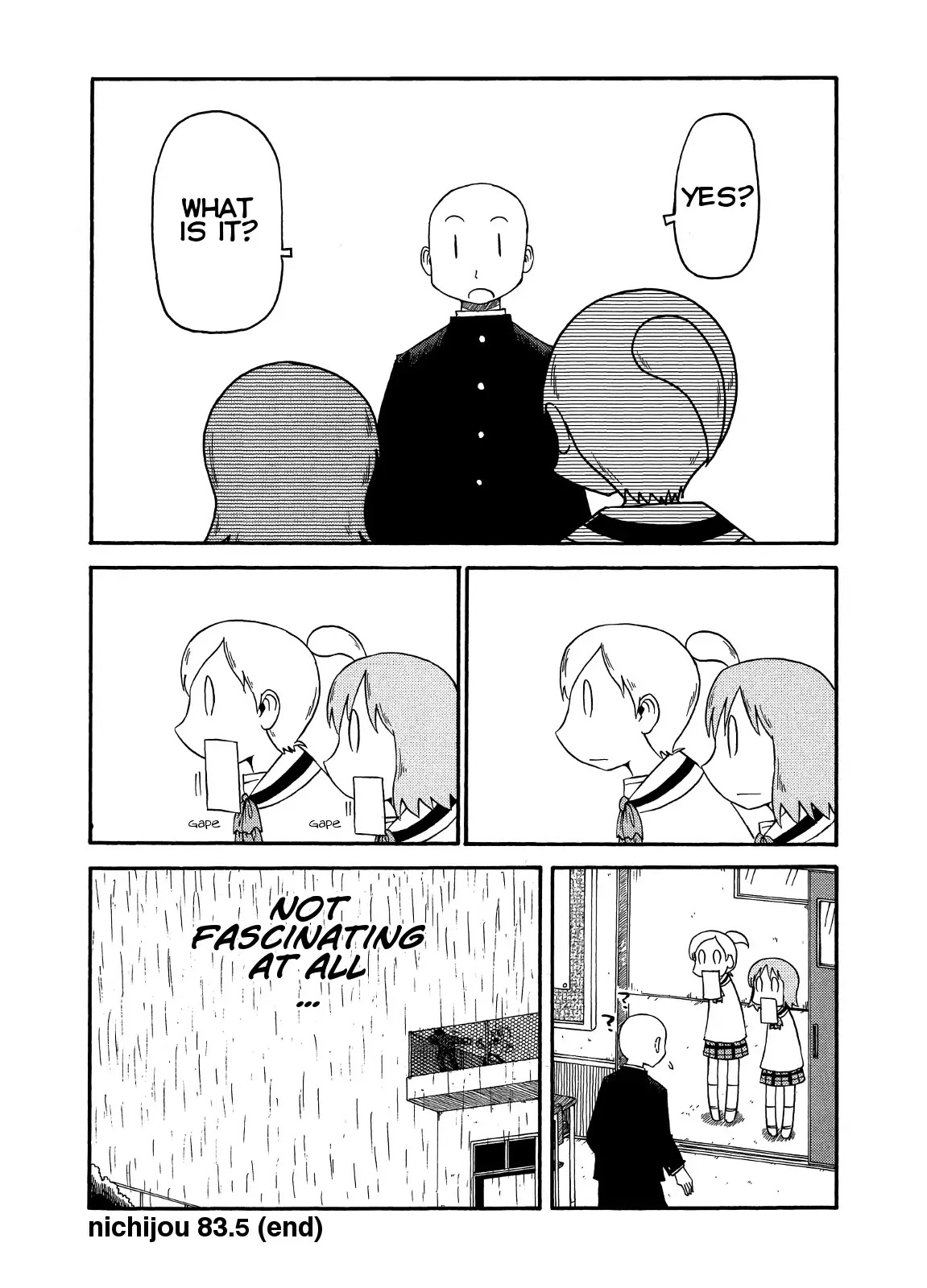 Nichijou Chapter 83.5 page 2 - Chapter 83.5
