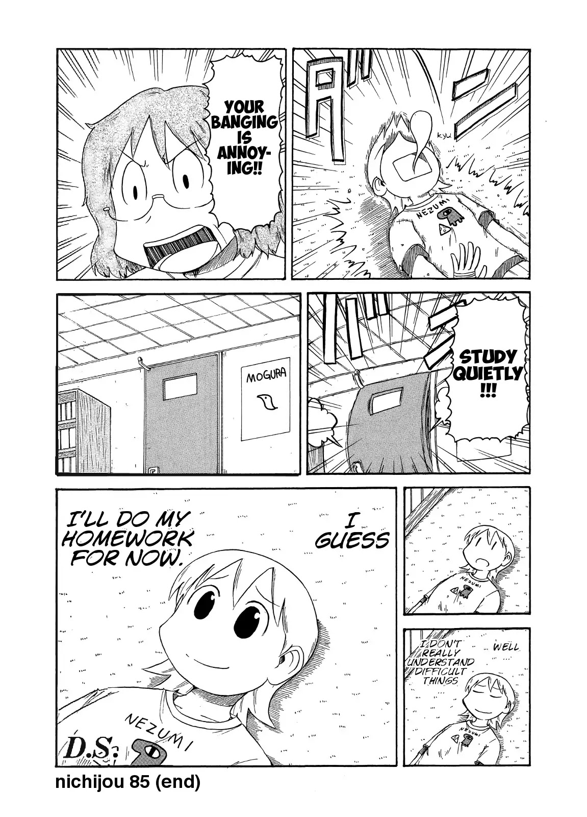 Nichijou Chapter 85 page 8 - Chapter 85