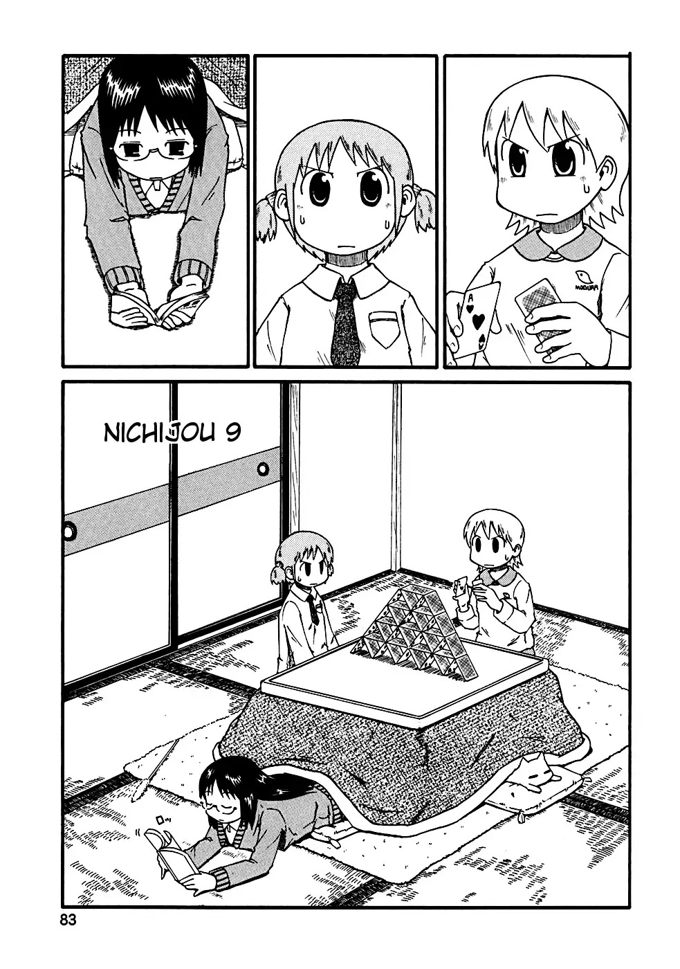 Nichijou Chapter 9 page 1 - Chapter 9
