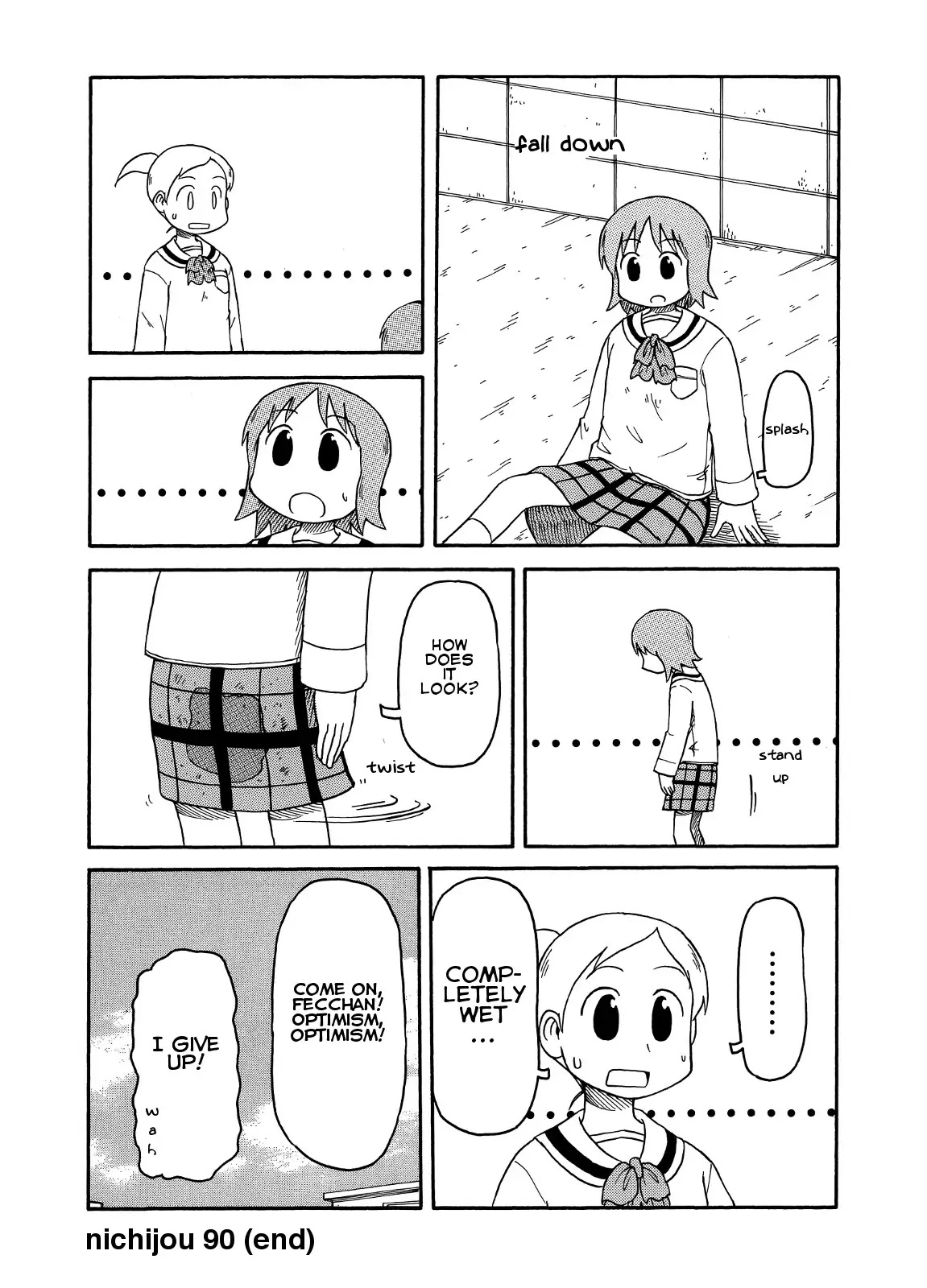 Nichijou Chapter 90 page 8 - Chapter 90