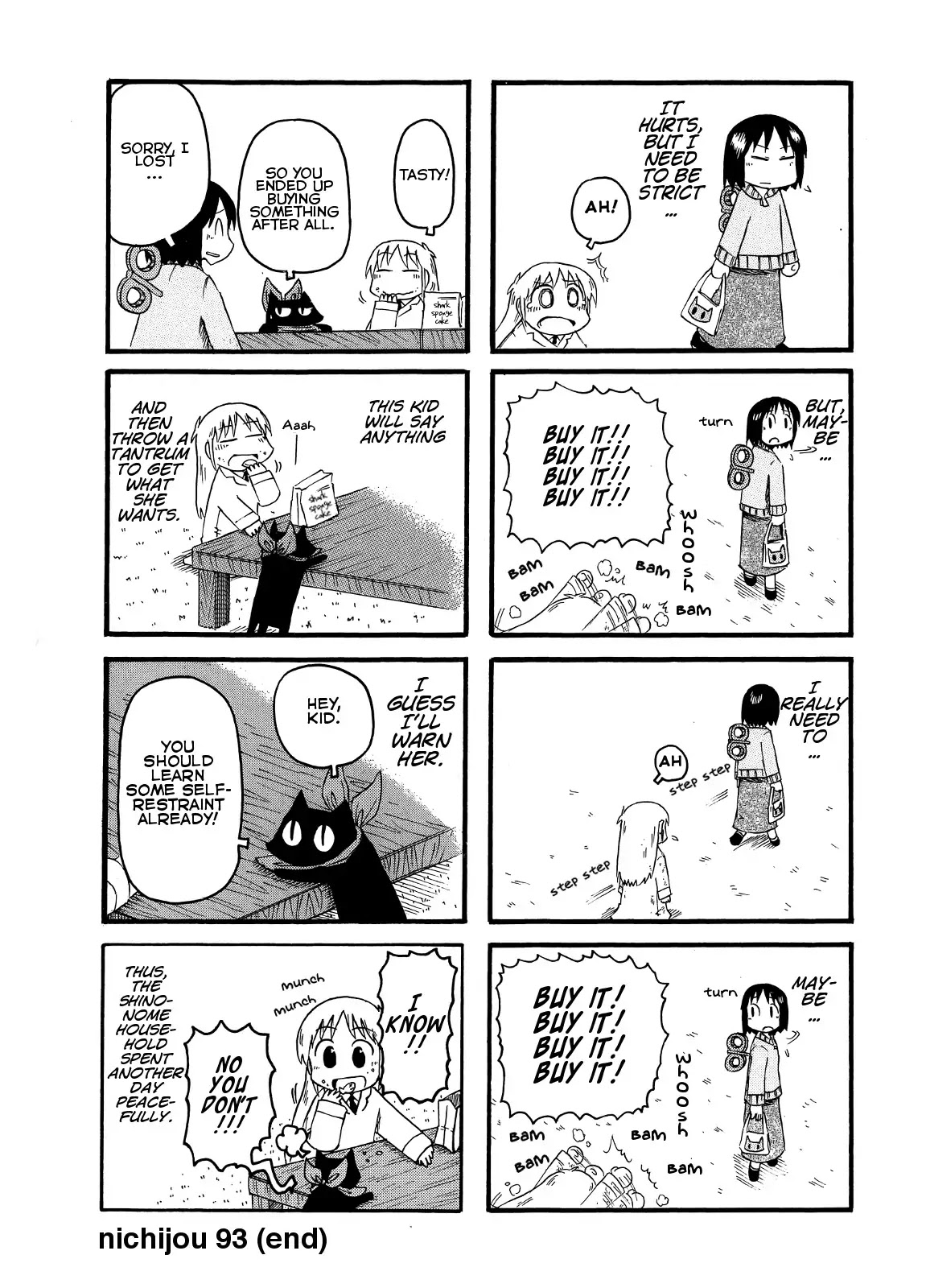 Nichijou Chapter 93 page 4 - Chapter 93