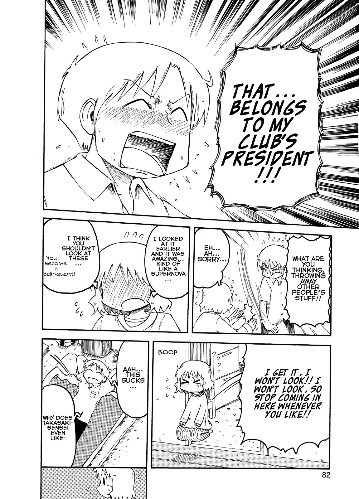Nichijou Chapter 96 page 6 - Chapter 96