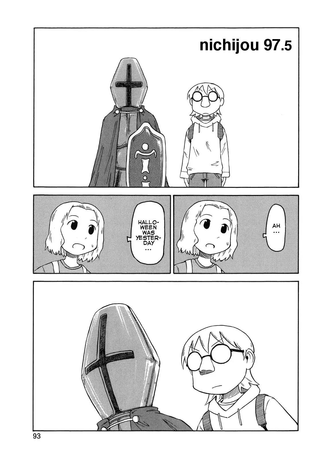 Nichijou Chapter 97.5 page 1 - Chapter 97.5