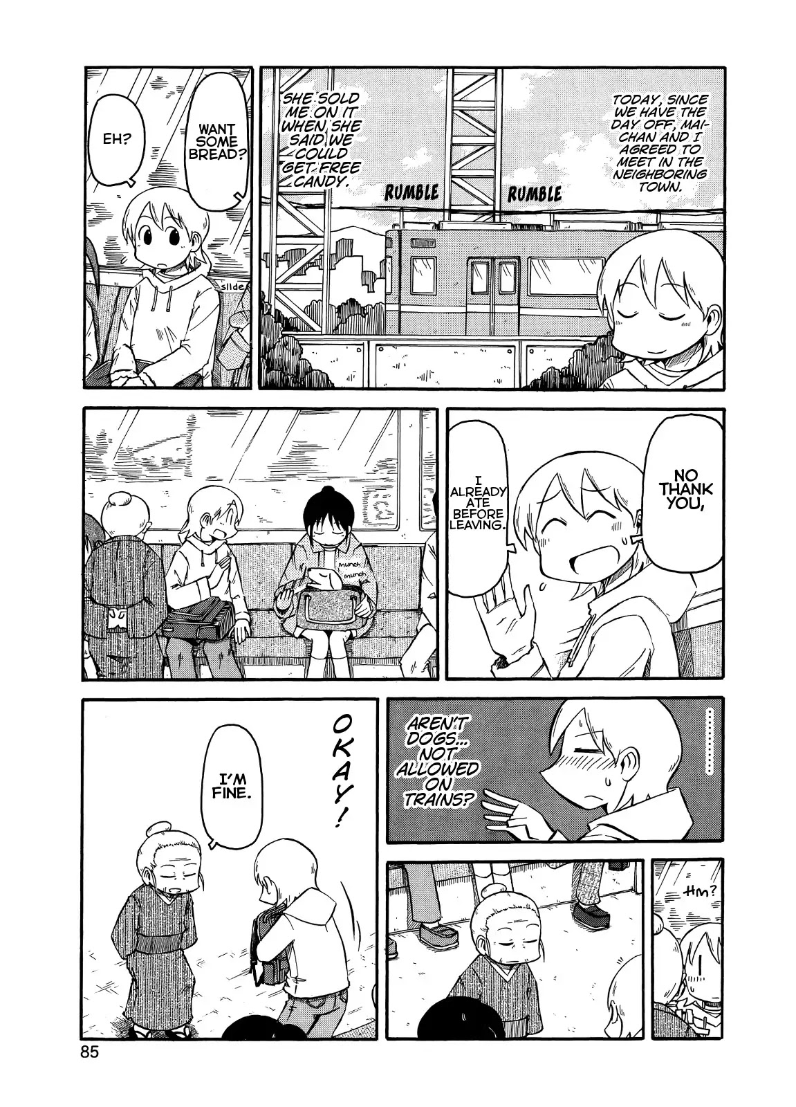 Nichijou Chapter 97 page 1 - Chapter 97
