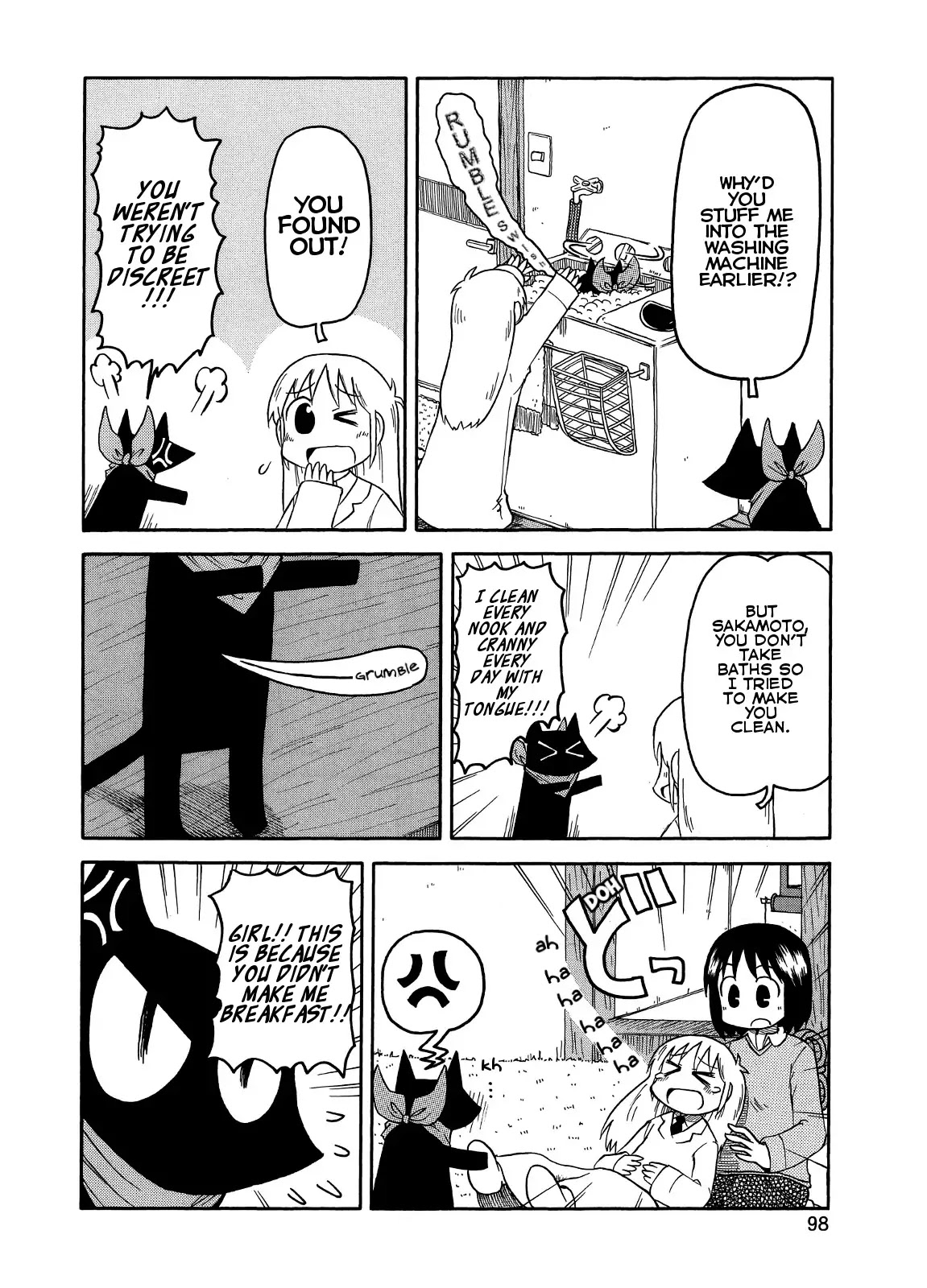 Nichijou Chapter 98 page 4 - Chapter 98
