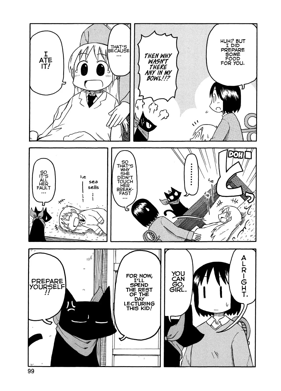 Nichijou Chapter 98 page 5 - Chapter 98