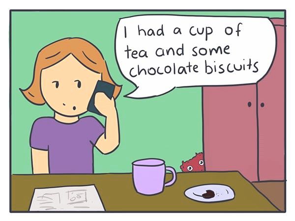 Nicholalala Chapter 10 page 5 - Chapter 10 : Food