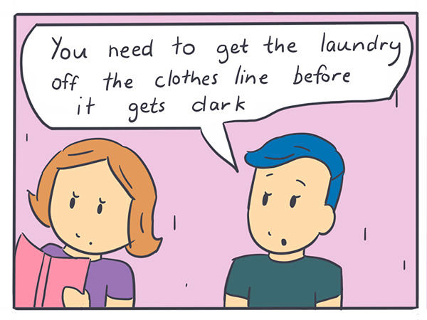 Nicholalala Chapter 4 page 2 - Chapter 4 : Laundry