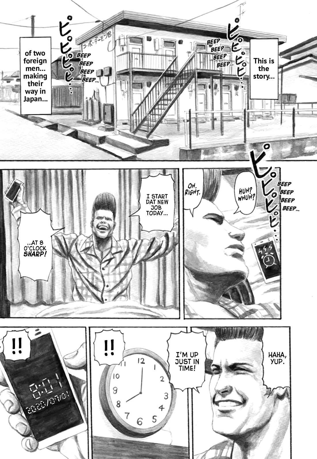 Nick & Lever Chapter 1 page 1 - Chapter 1: Nick & Lever