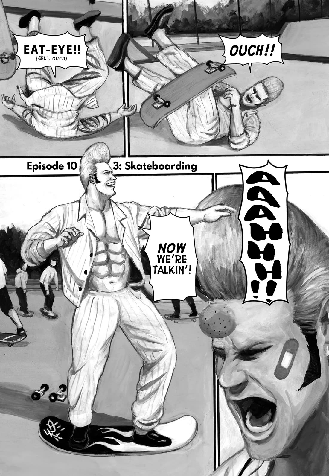 Nick & Lever Chapter 103 page 1 - Chapter 103: Skateboarding