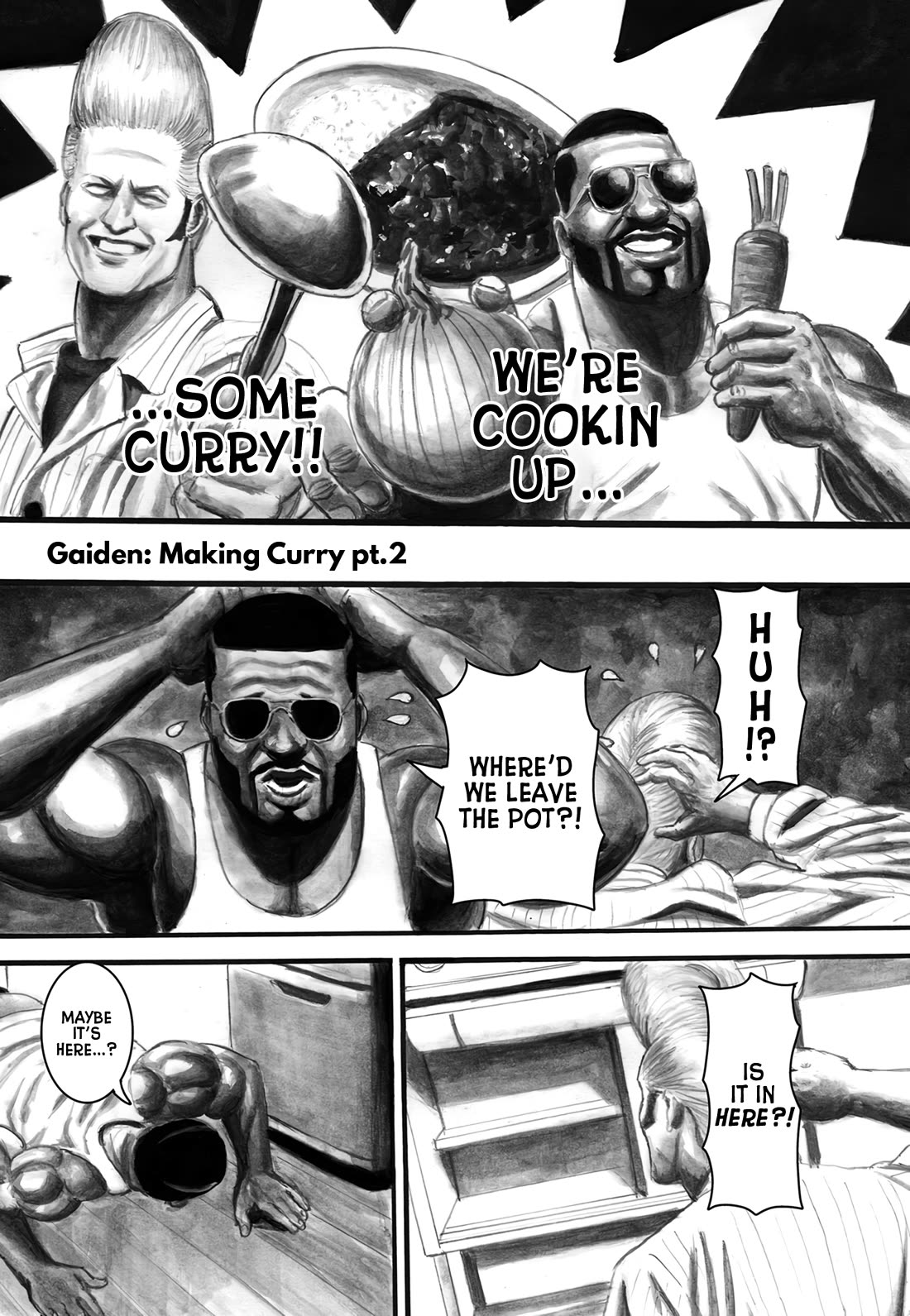 Nick & Lever Chapter 106.5 page 1 - Chapter 106.5: Making Curry pt. 2