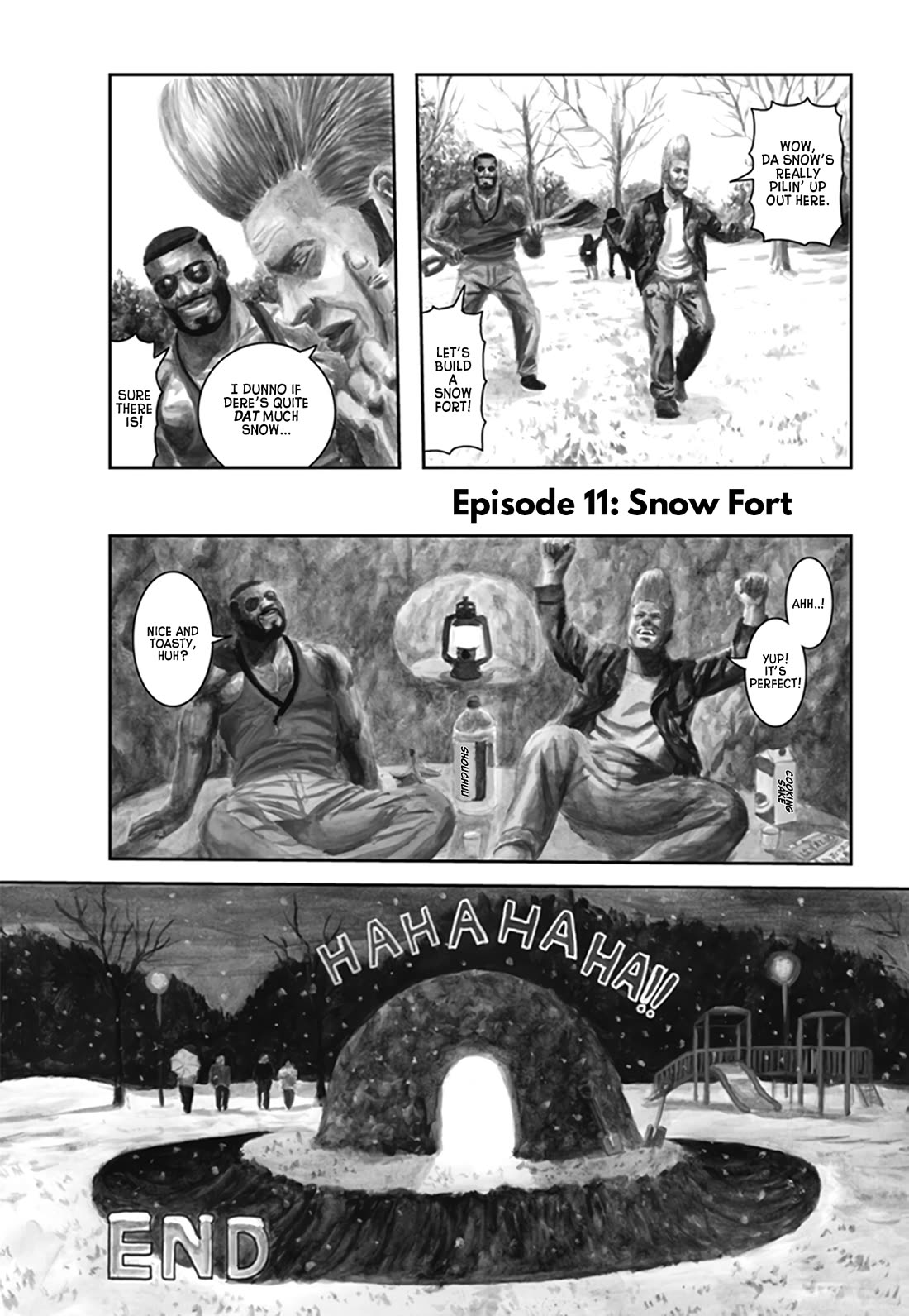 Nick & Lever Chapter 11 page 1 - Chapter 11: Snow Fort