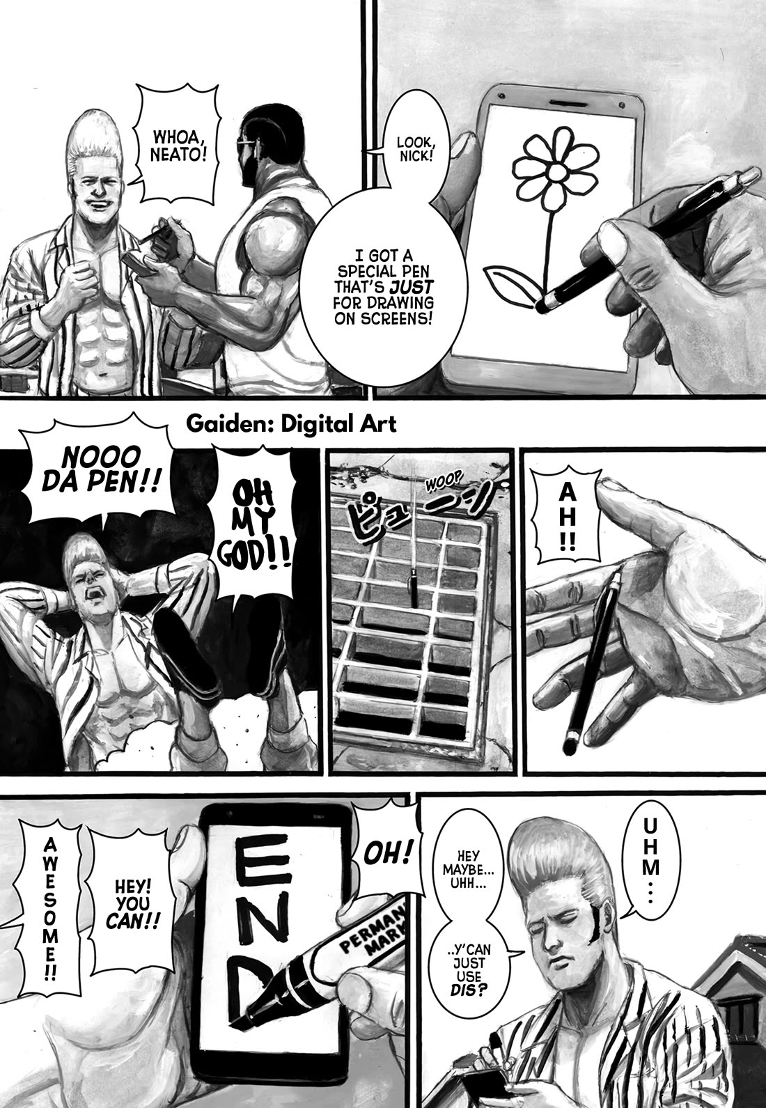 Nick & Lever Chapter 112.5 page 1 - Chapter 112.5: Digital Art