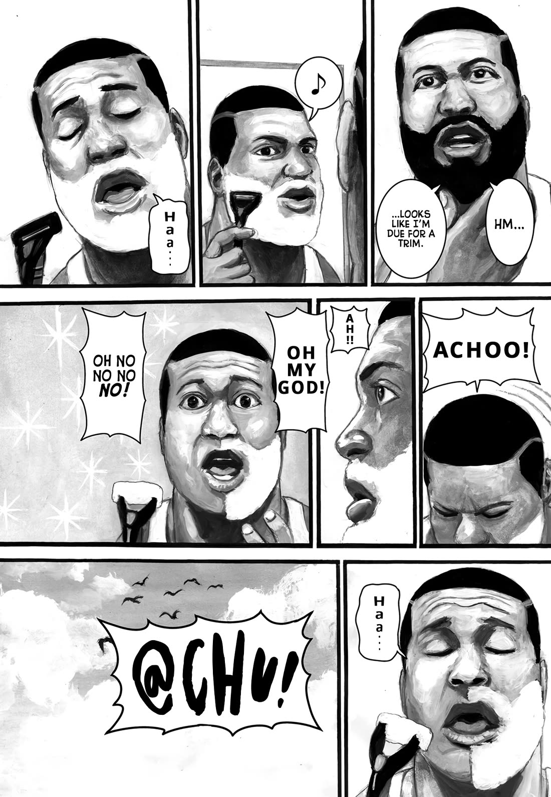 Nick & Lever Chapter 112.75 page 1 - Chapter 112.75: Clean Shave
