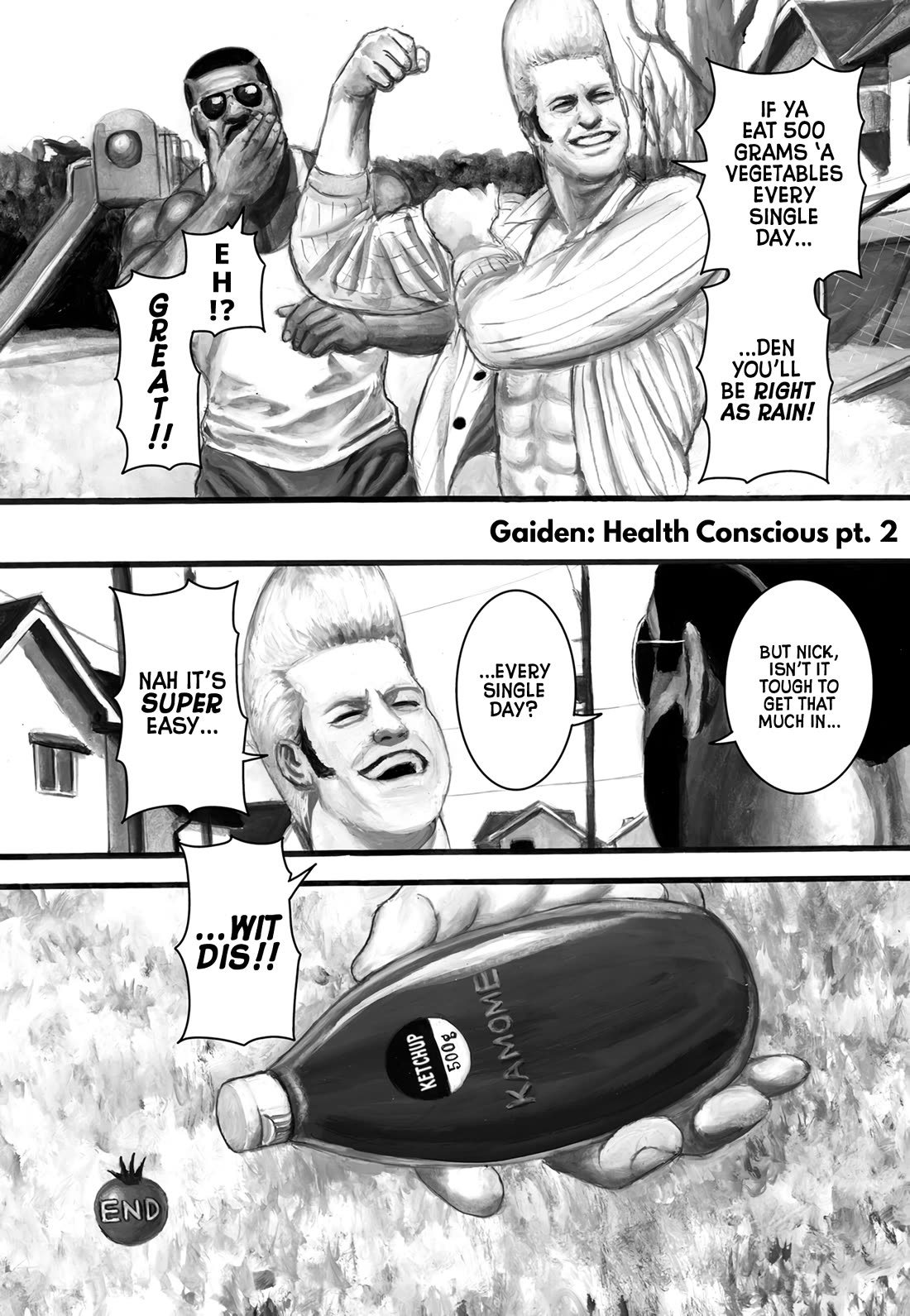 Nick & Lever Chapter 112.875 page 1 - Chapter 112.875: Health Conscious pt. 2