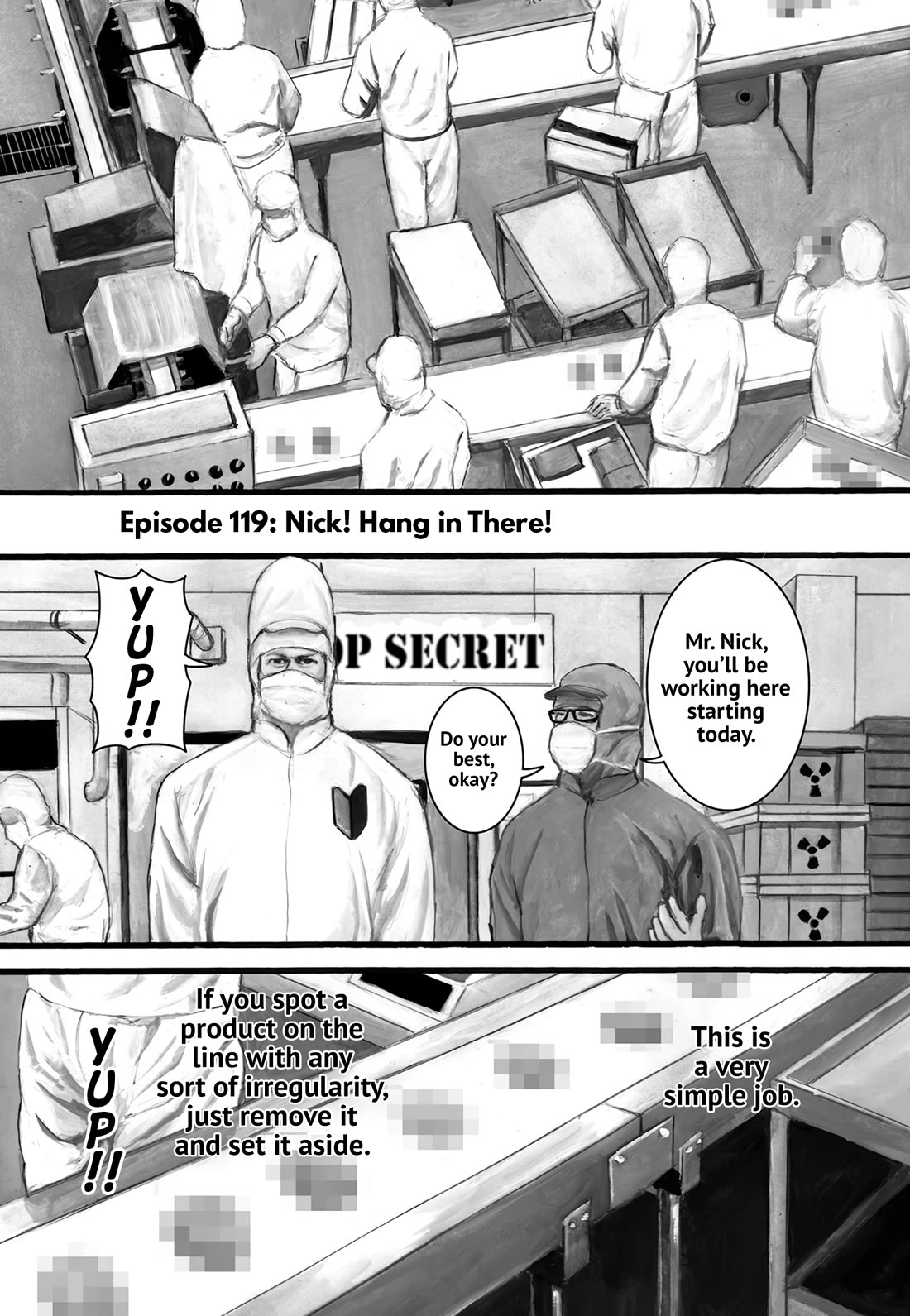 Nick & Lever Chapter 119 page 1 - Chapter 119: Nick! Hang In There!