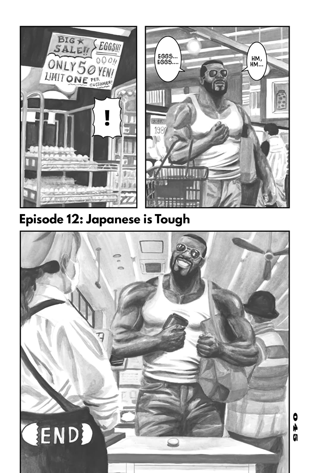 Nick & Lever Chapter 12 page 1 - Chapter 12: Japanese is Tough
