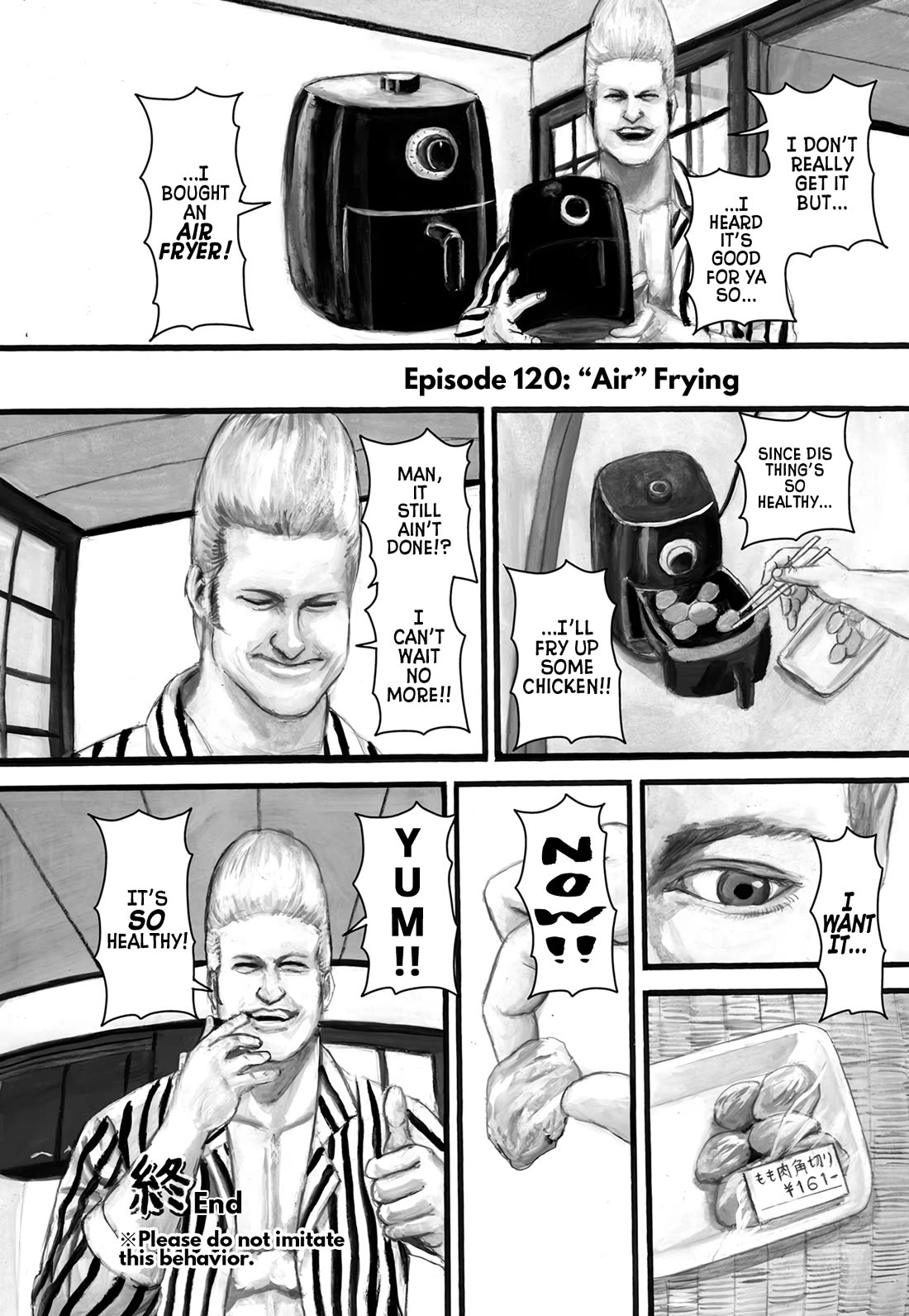 Nick & Lever Chapter 120 page 1 - Chapter 120: "Air" Frying