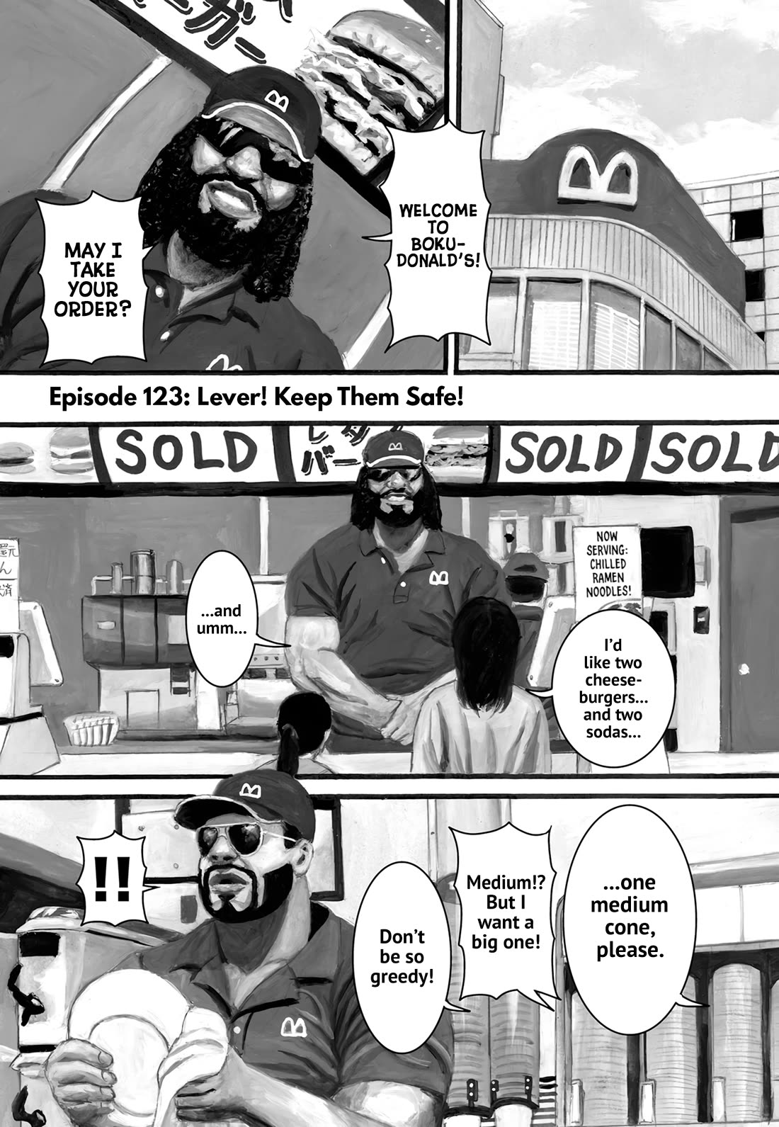 Nick & Lever Chapter 123 page 1 - Chapter 123: Lever! Keep Them Safe!