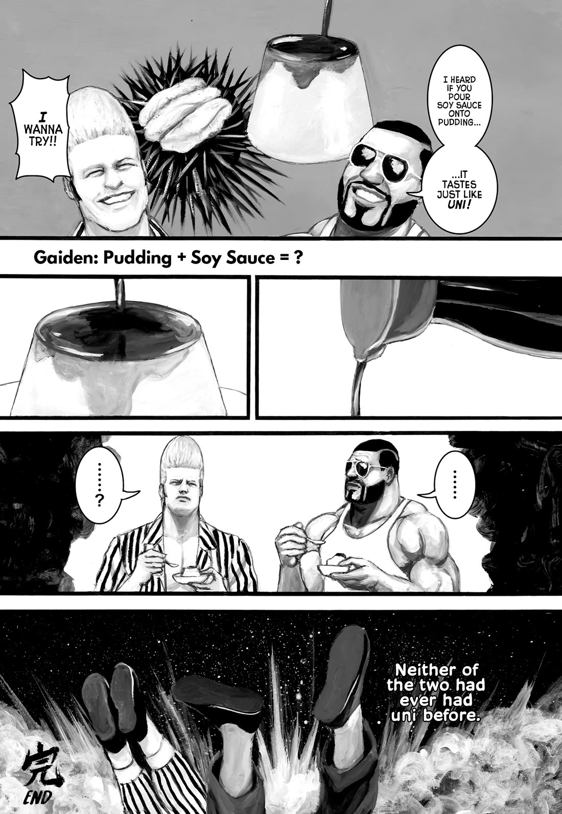 Nick & Lever Chapter 133.75 page 1 - Chapter 133.75: Pudding + Soy Sauce = ?