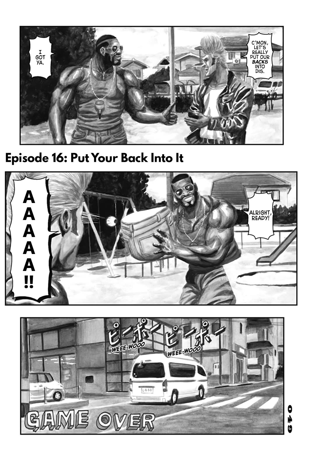 Nick & Lever Chapter 16 page 1 - Chapter 16: Put Your Back Into It