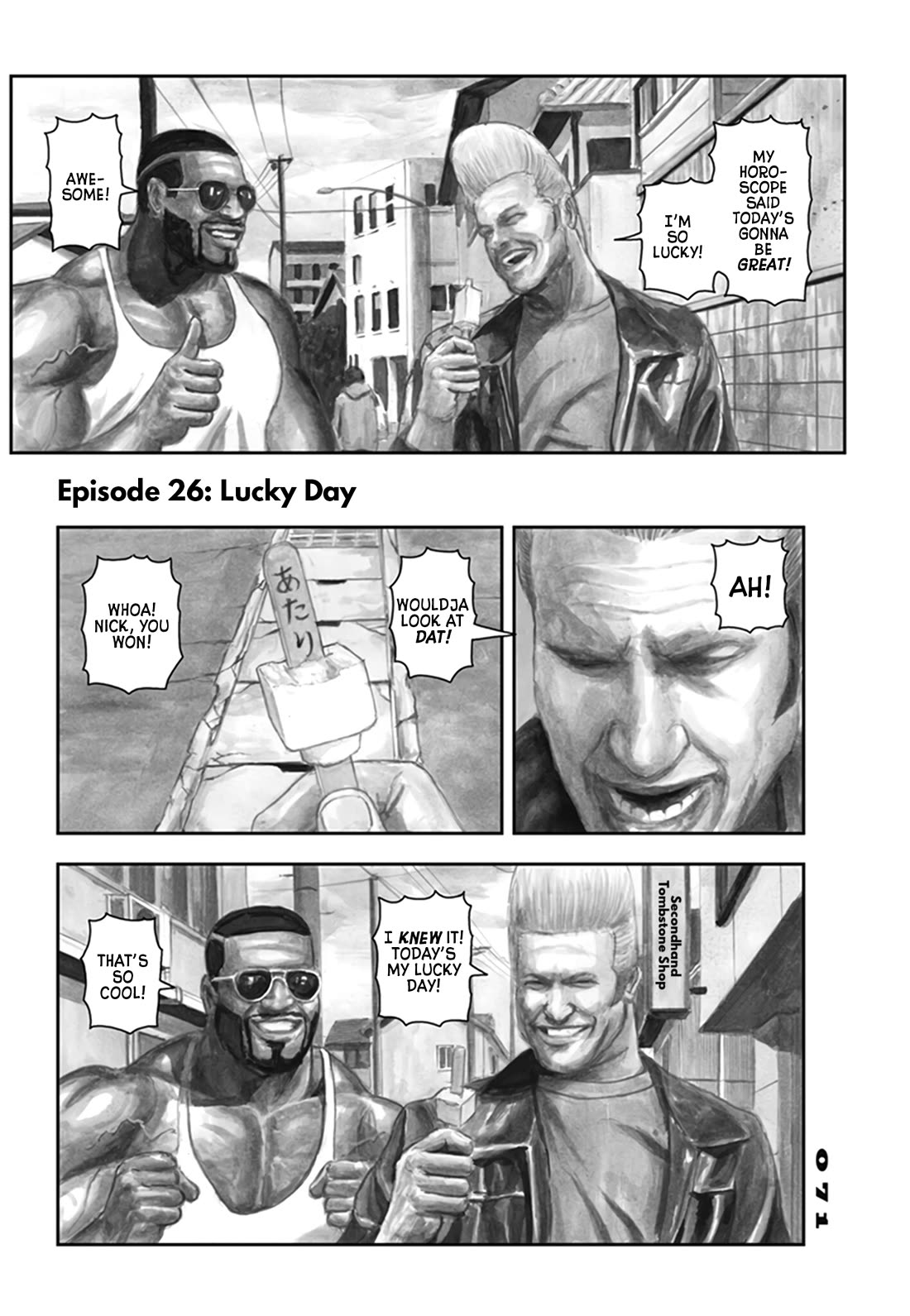 Nick & Lever Chapter 26 page 1 - Chapter 26: Lucky Day