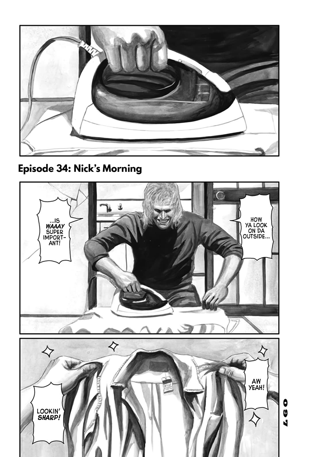 Nick & Lever Chapter 34 page 1 - Chapter 34: Nick's Morning