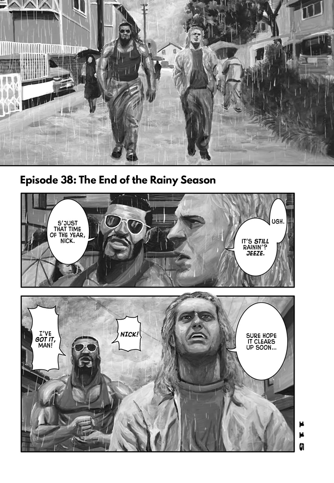 Nick & Lever Chapter 38 page 1 - Chapter 38: The End of the Rainy Season