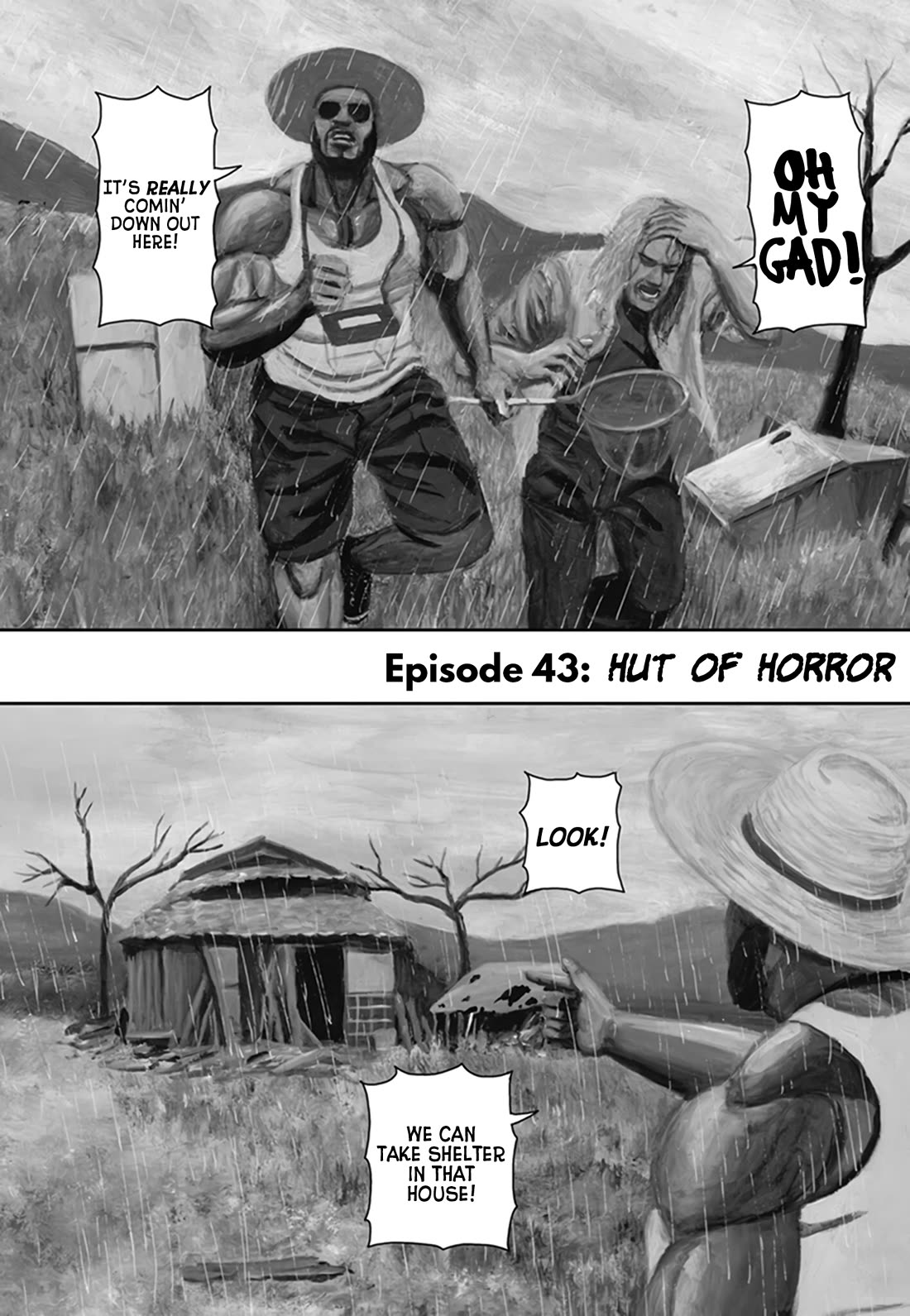 Nick & Lever Chapter 45 page 1 - Chapter 45: Hut of Horror