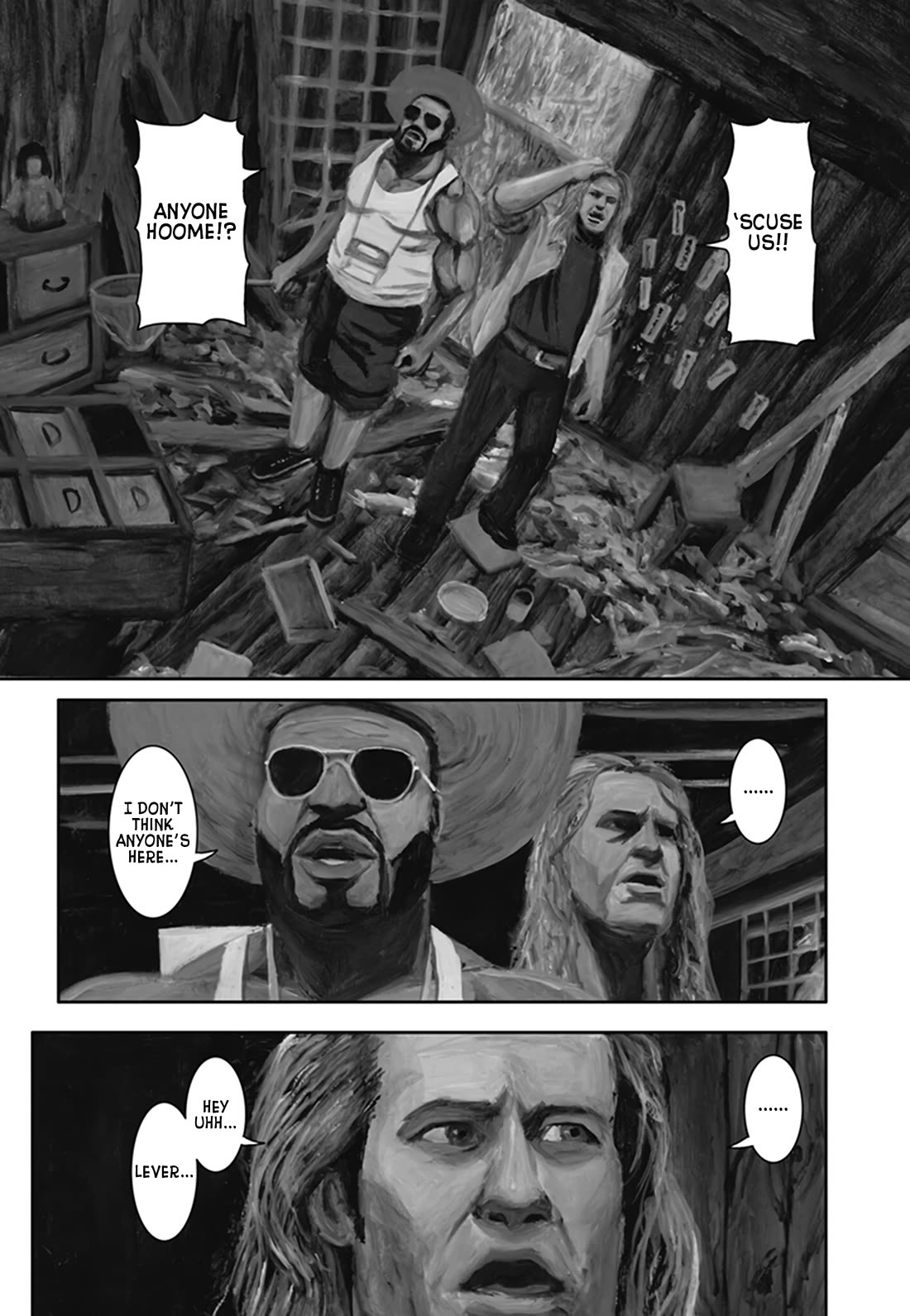 Nick & Lever Chapter 45 page 2 - Chapter 45: Hut of Horror