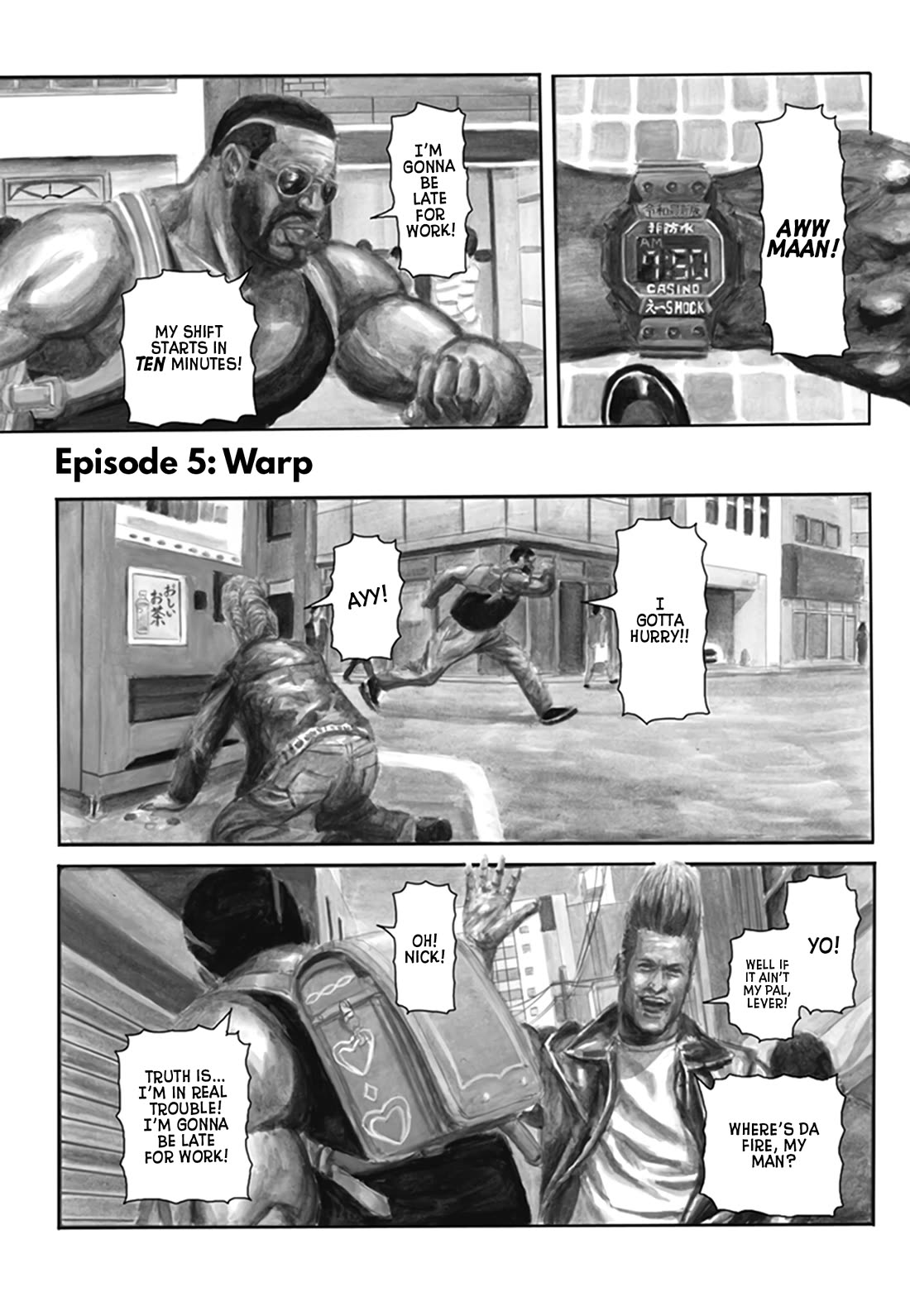 Nick & Lever Chapter 5 page 1 - Chapter 5: Warp