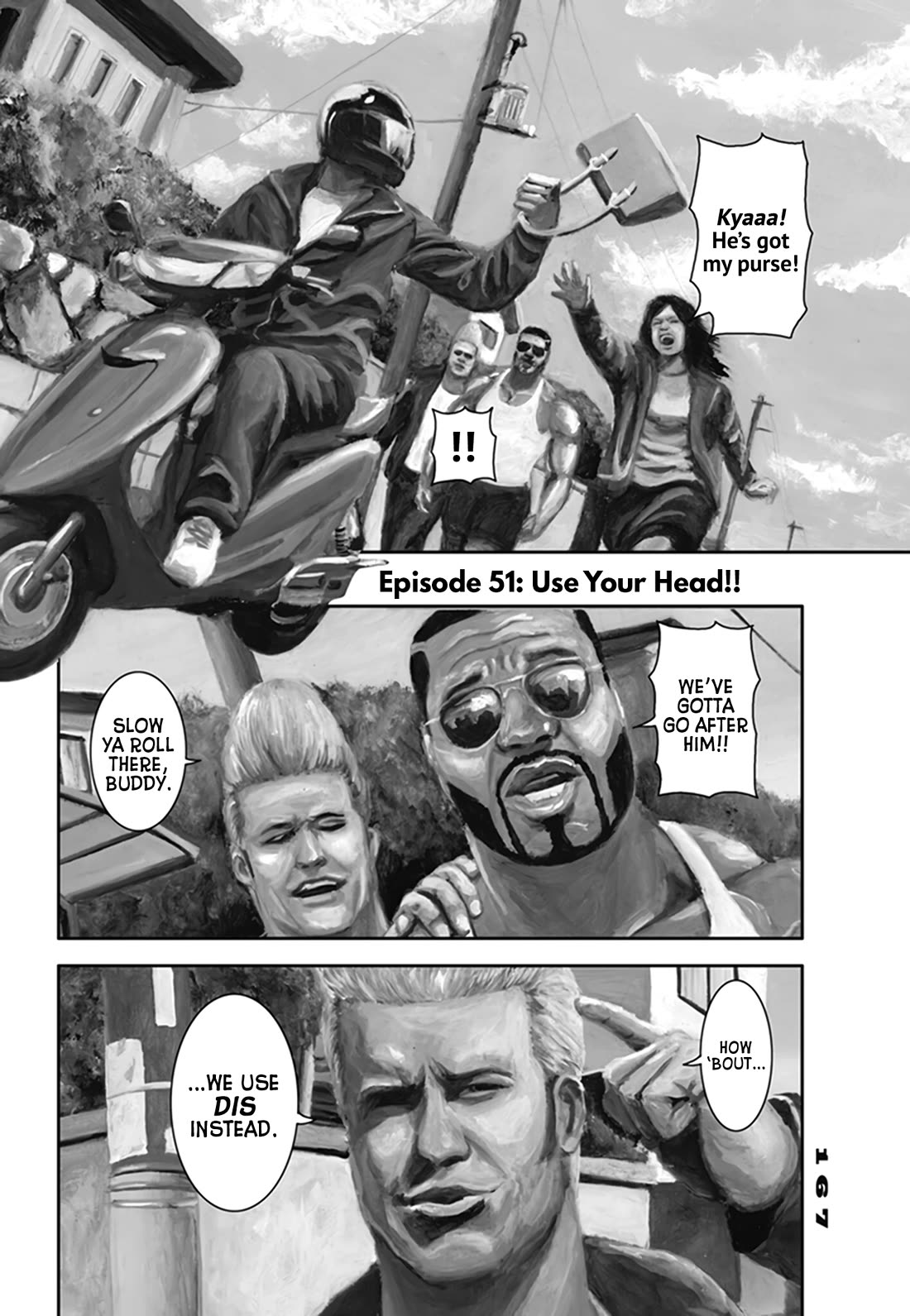 Nick & Lever Chapter 51 page 1 - Chapter 51: Use Your Head!!