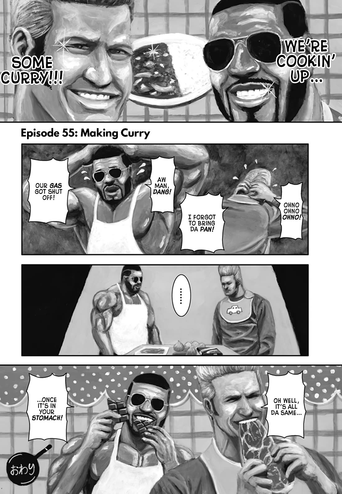 Nick & Lever Chapter 55 page 1 - Chapter 55: Making Curry