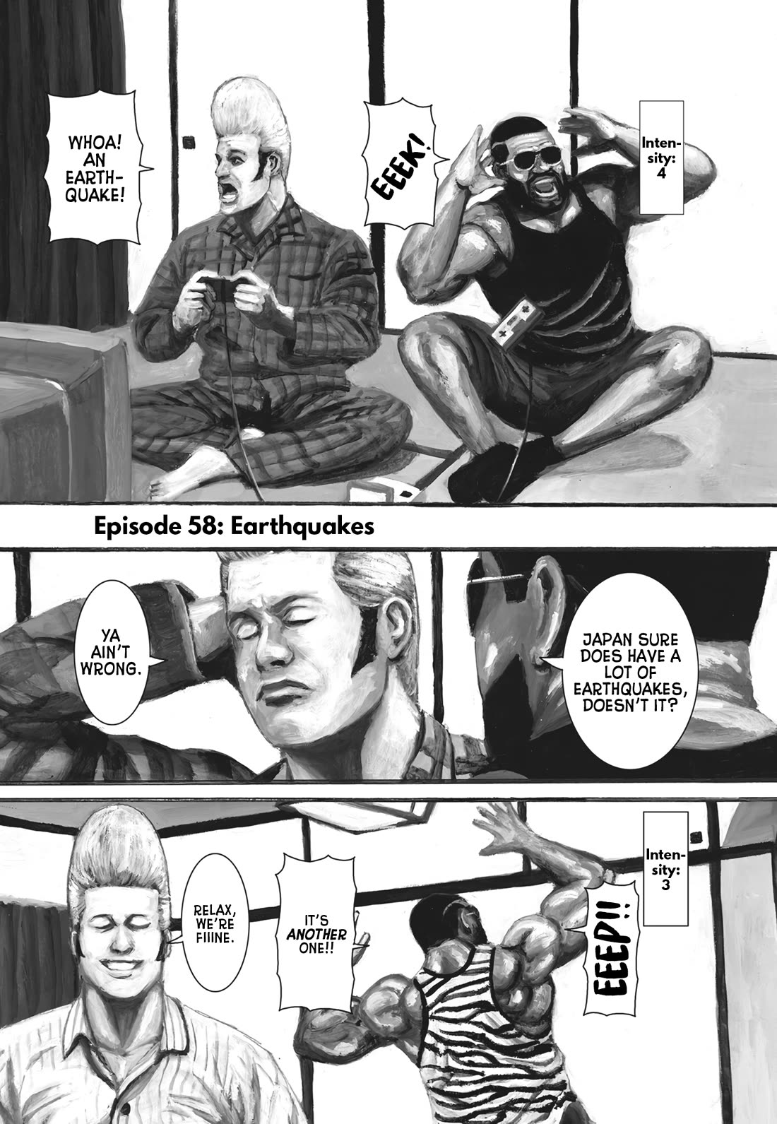 Nick & Lever Chapter 58 page 1 - Chapter 58: Earthquakes
