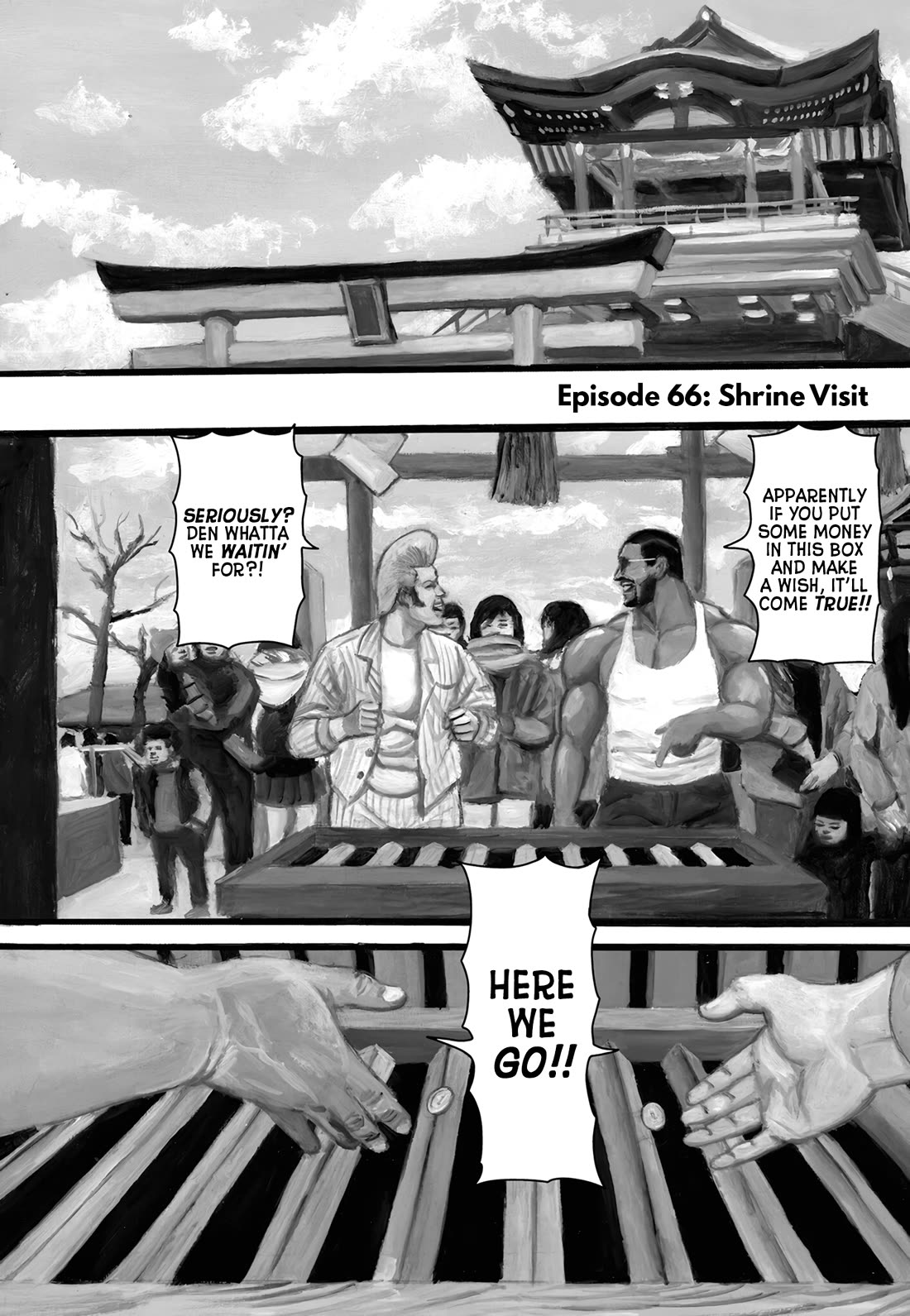 Nick & Lever Chapter 66 page 1 - Chapter 66: Shrine Visit