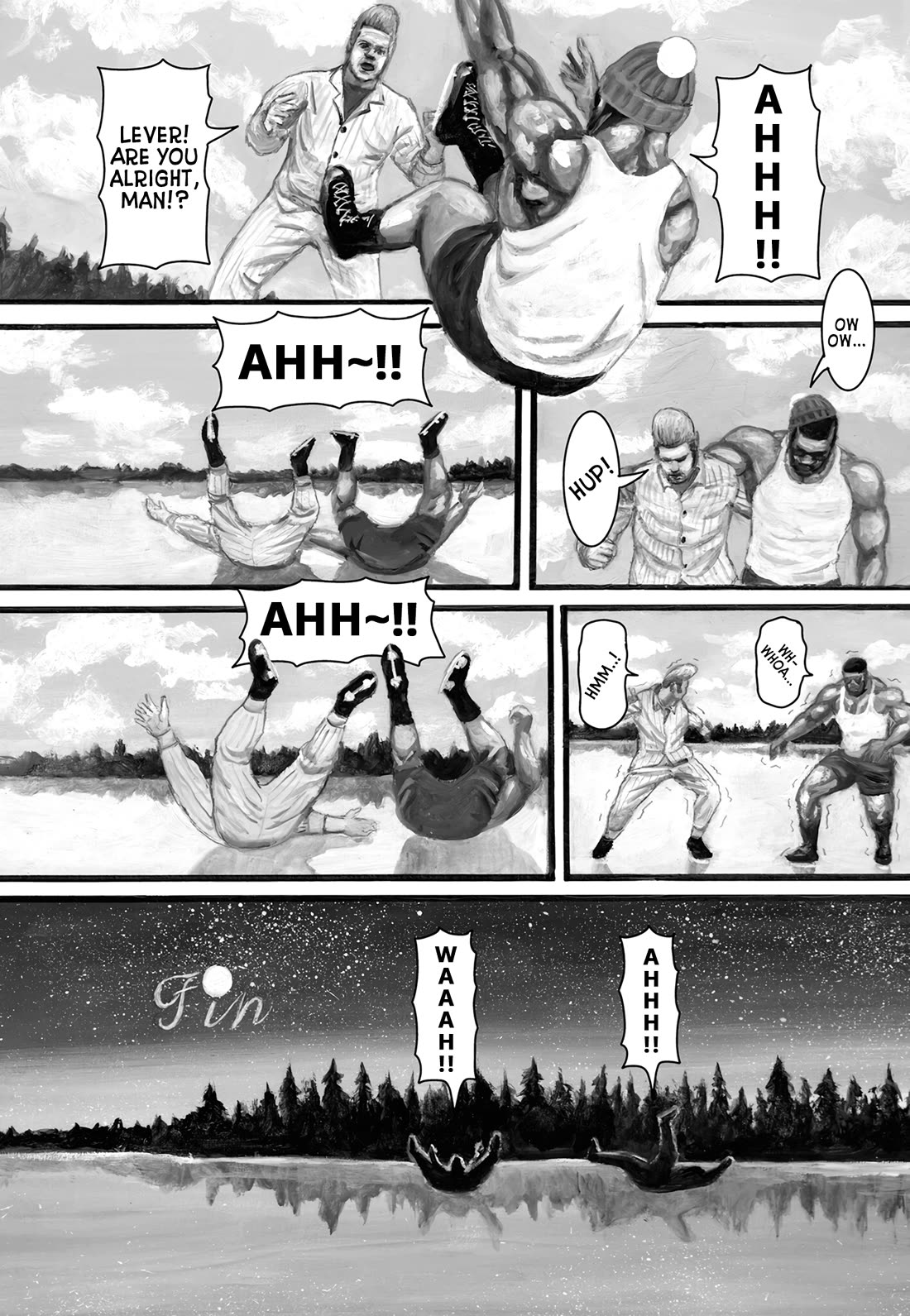 Nick & Lever Chapter 68 page 2 - Chapter 68: Ice Skating