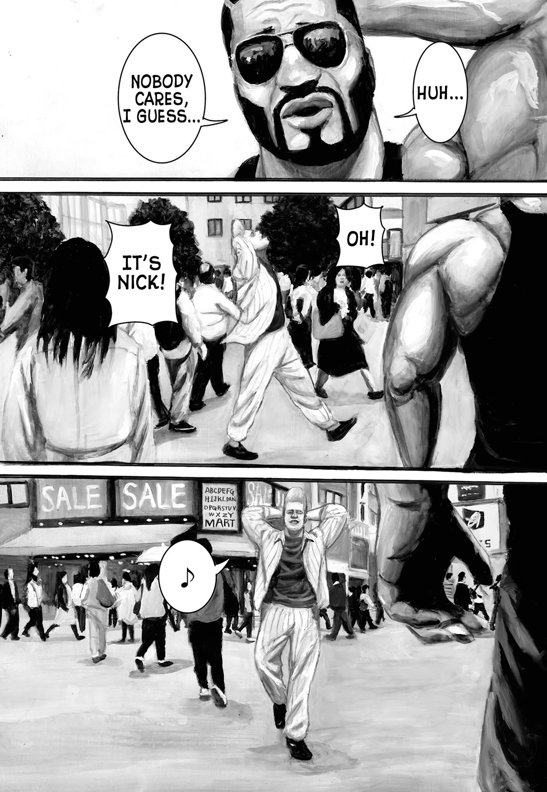 Nick & Lever Chapter 77 page 3 - Chapter 77: April Fool's Day Pt. 2