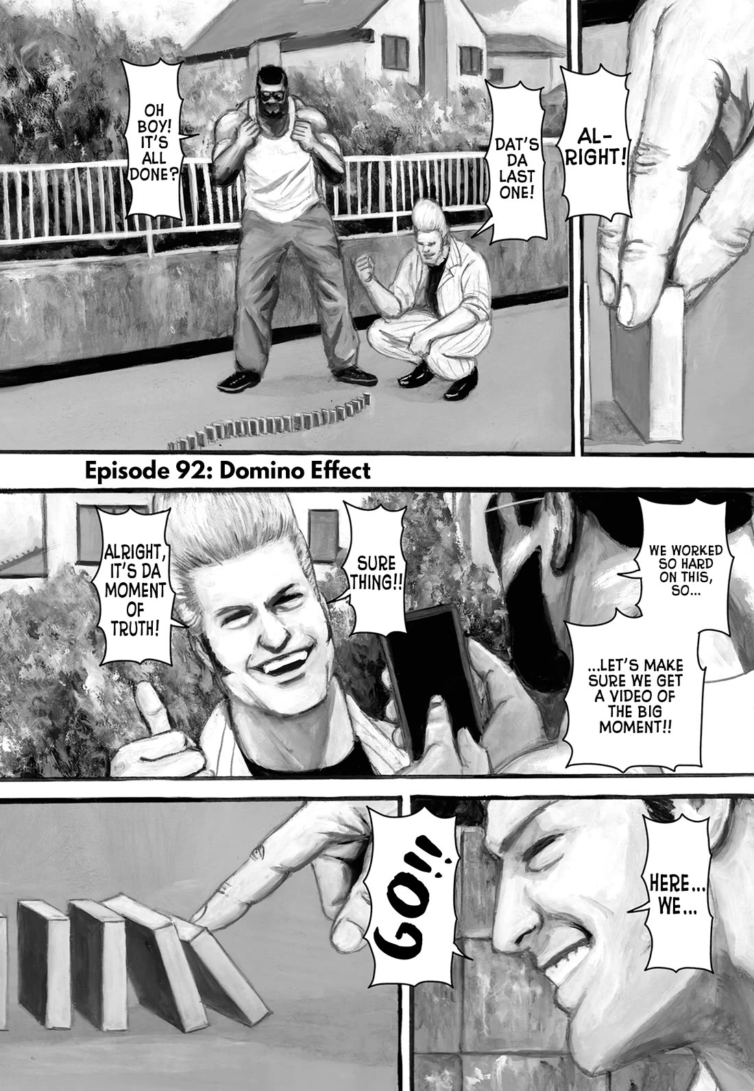 Nick & Lever Chapter 92 page 1 - Chapter 92: Domino Effect
