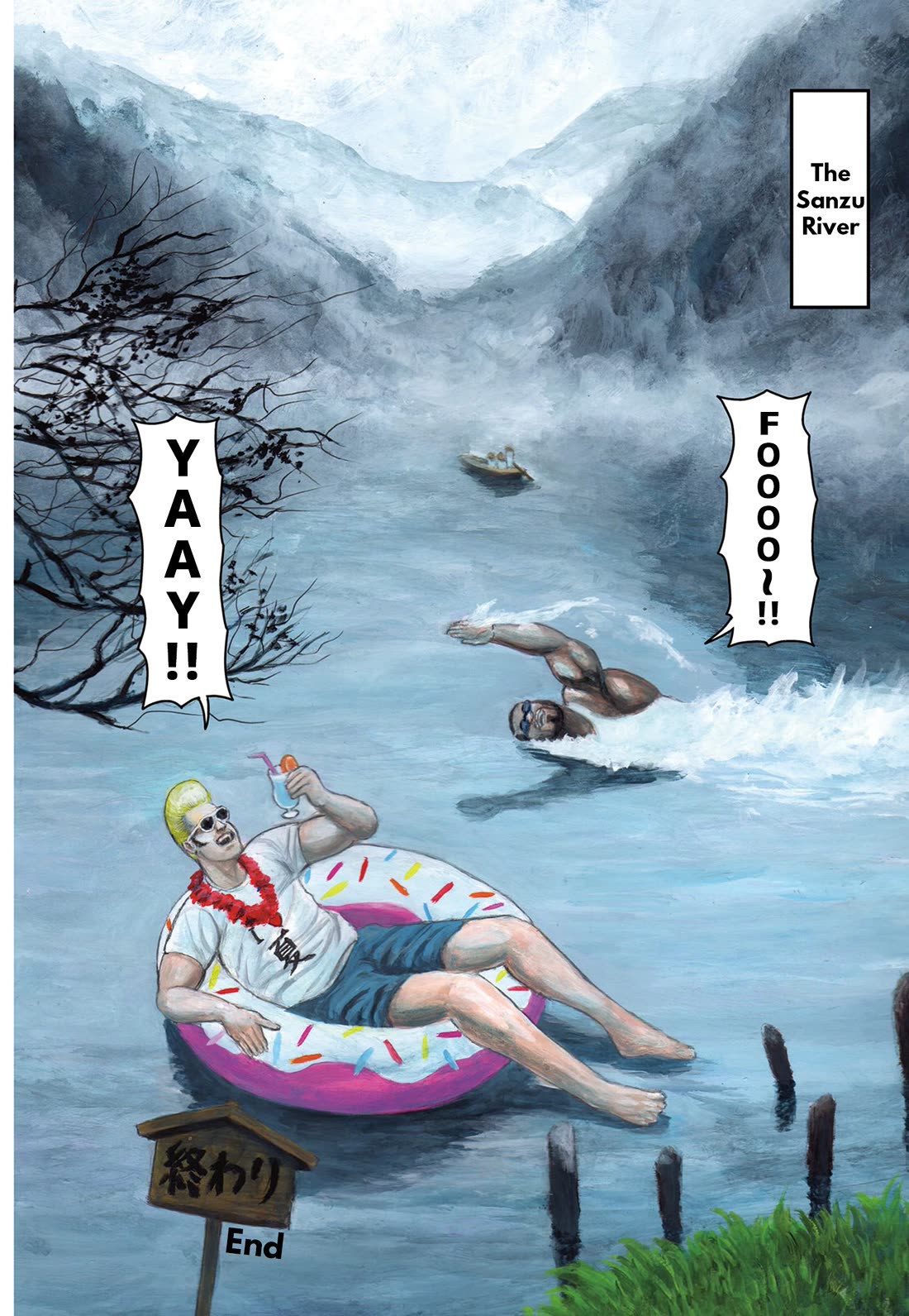 Nick & Lever Chapter 95.5 page 2 - Chapter 95.5: Playing in the River