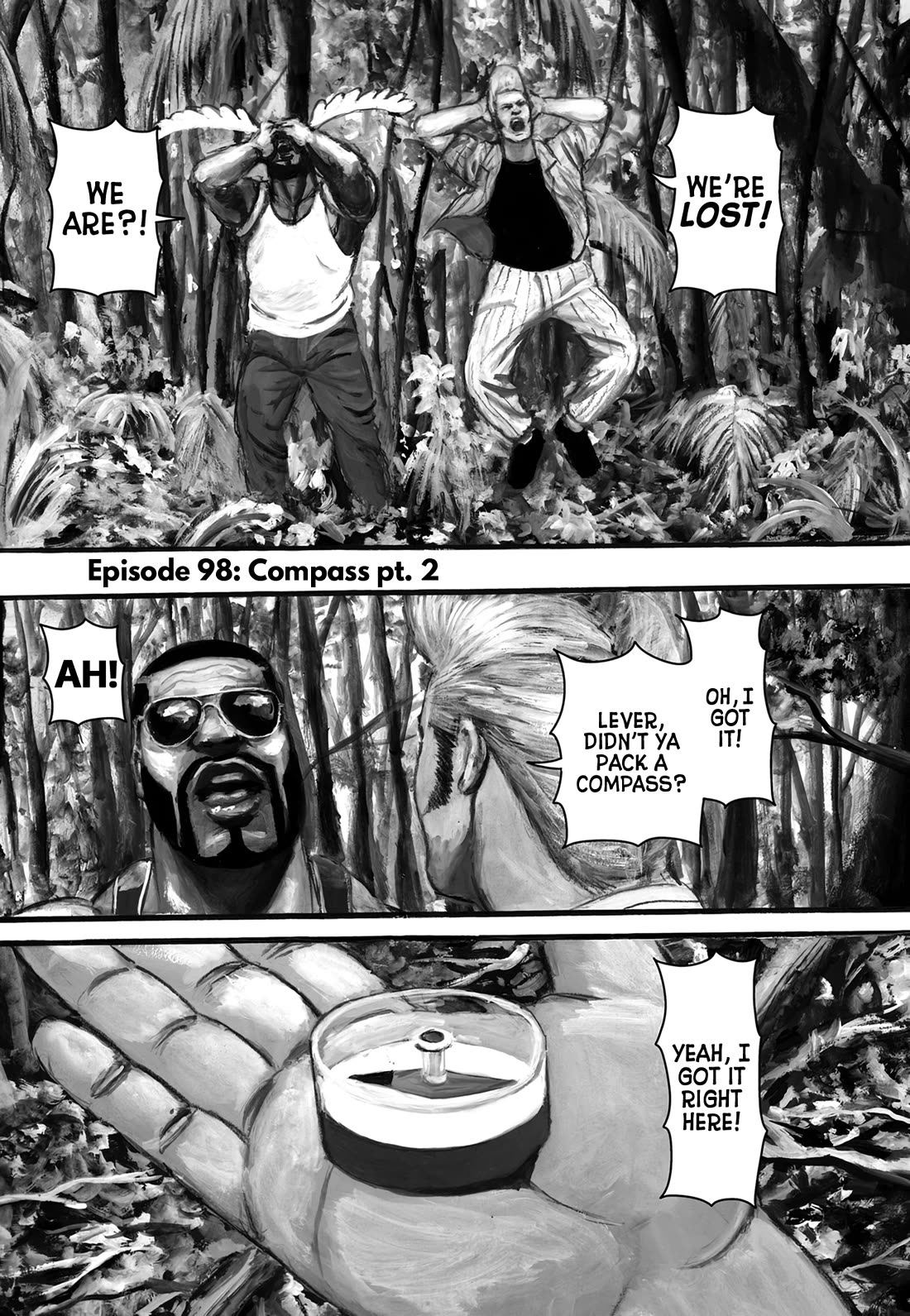 Nick & Lever Chapter 98 page 1 - Chapter 98: Compass pt. 2
