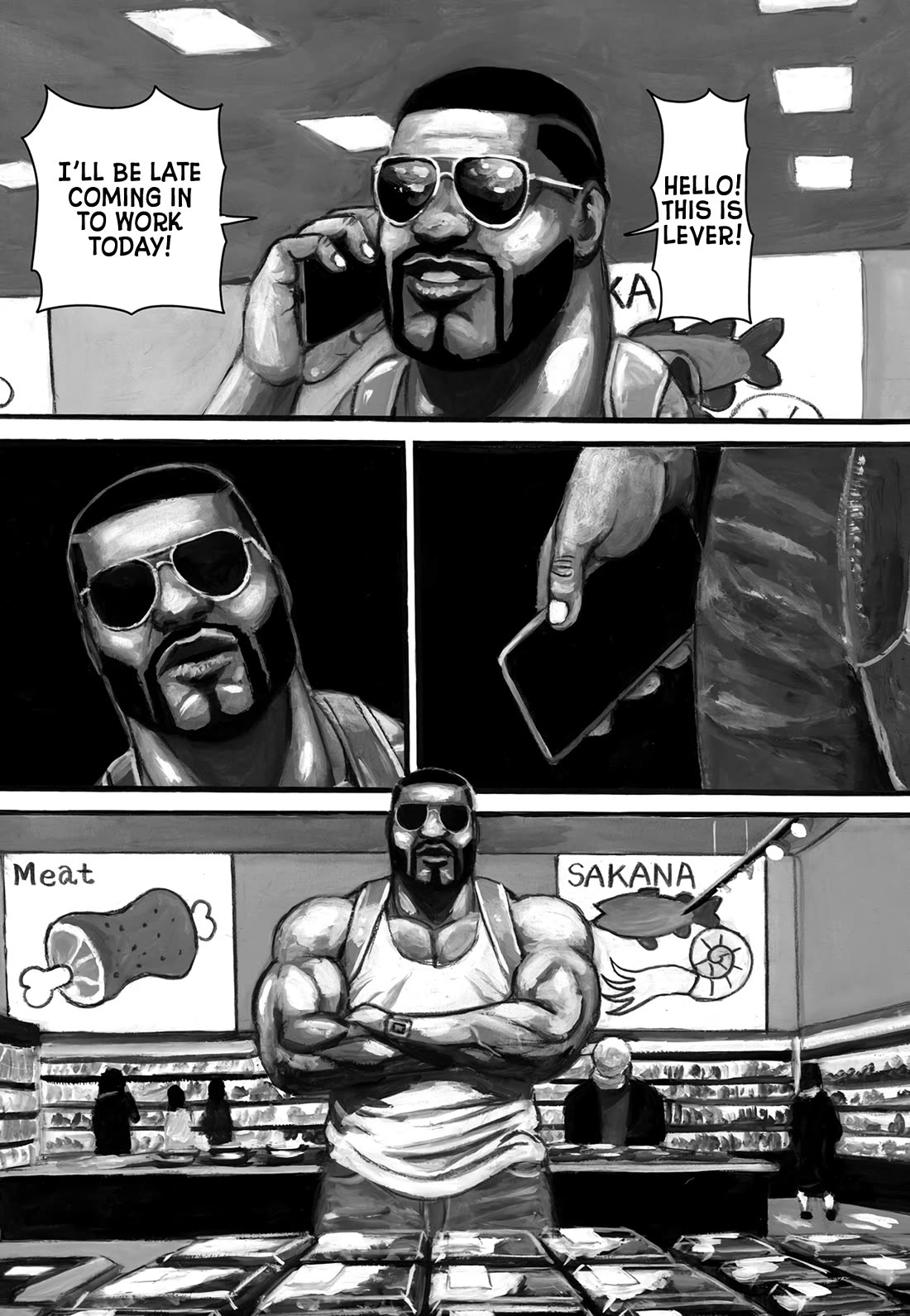 Nick & Lever Chapter 99 page 3 - Chapter 99: Lever! Hang in There!