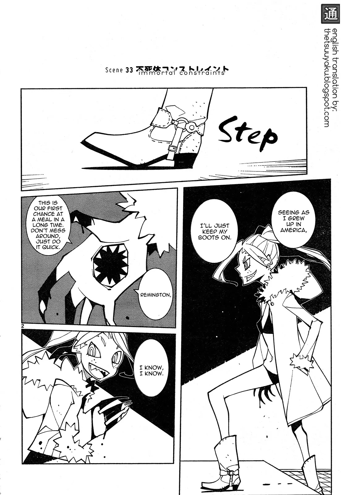 Nickelodeon Chapter 33 page 2 - Chapter 33:: Immortal Constraints