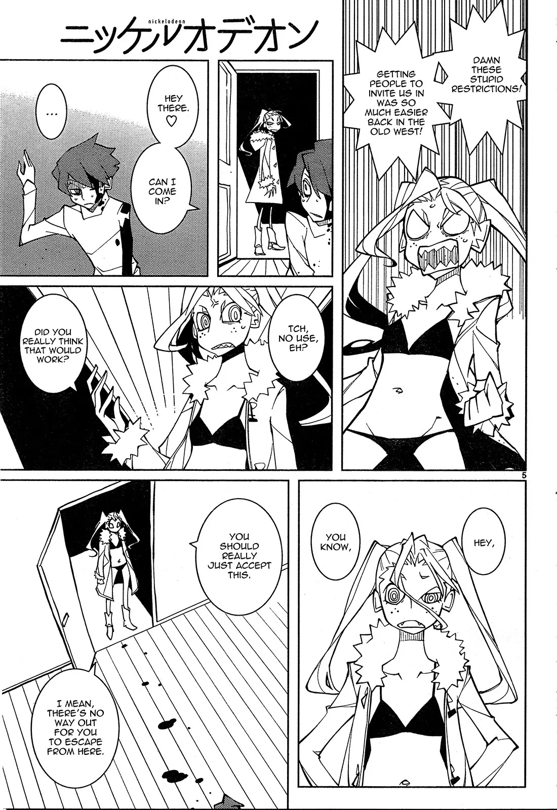 Nickelodeon Chapter 33 page 5 - Chapter 33:: Immortal Constraints
